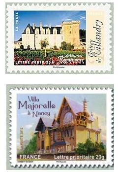 troc de troc [recherche] timbres fr séries renaissance 2015 demeures 2012 2013 image 0