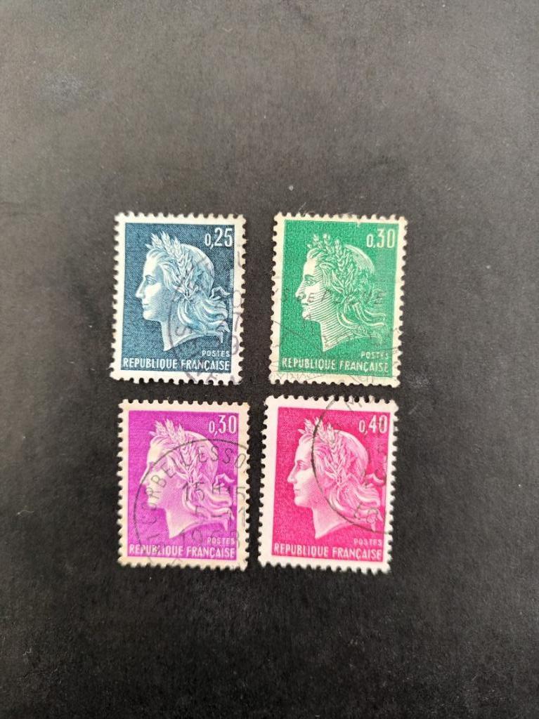 troc de troc timbres fr - lot "république" - marianne de cheffer image 0