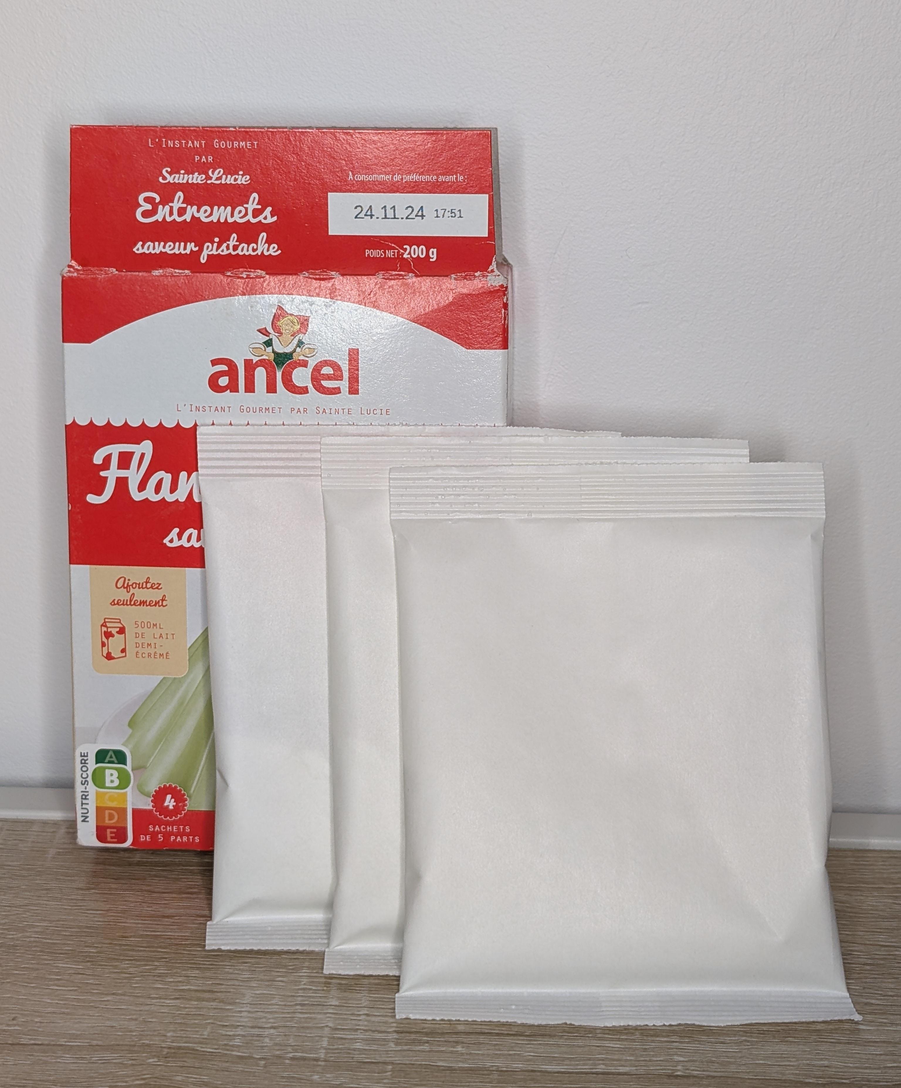 troc de troc flan entremets saveur pistache - ancel image 0