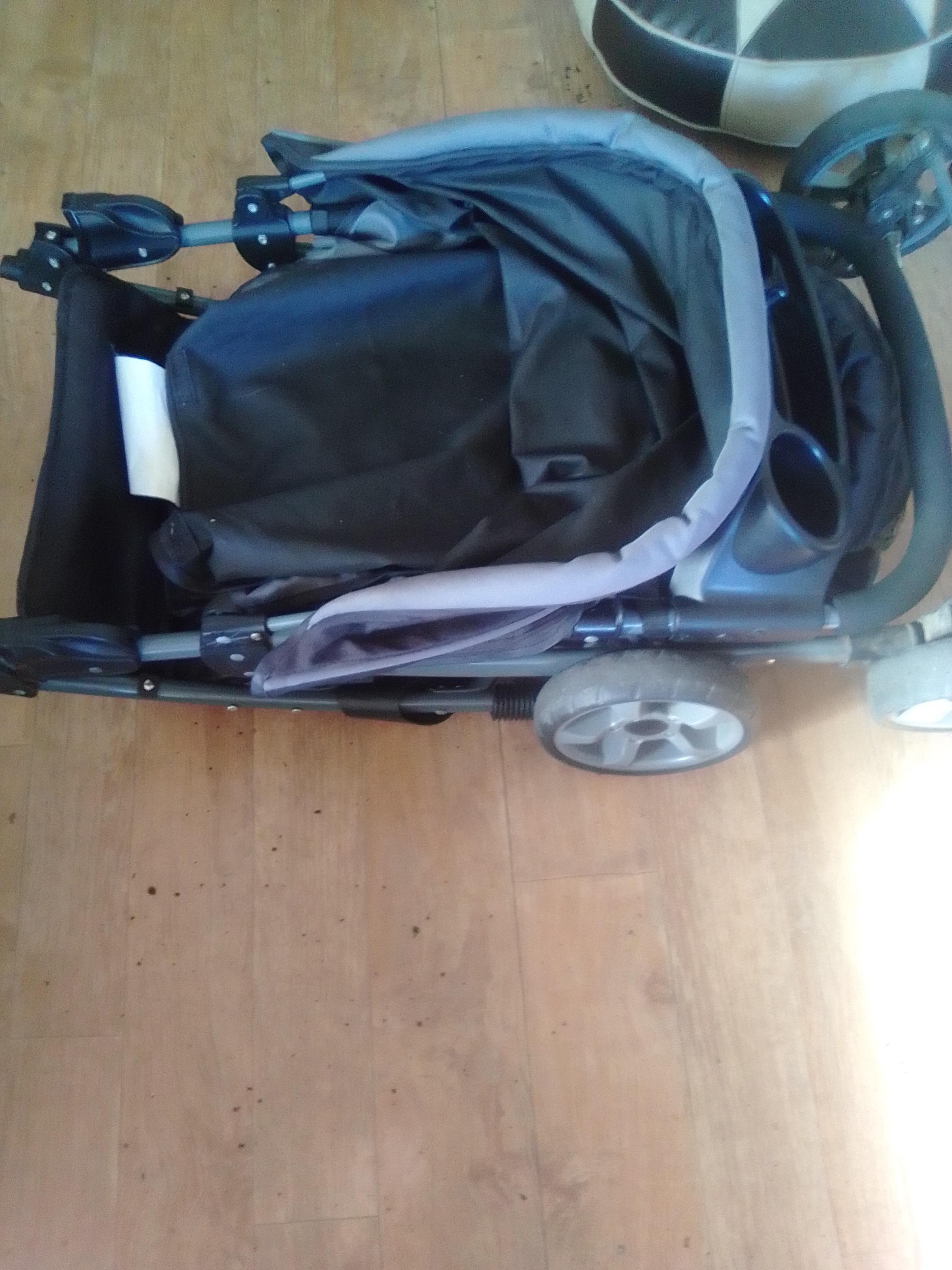 troc de troc poussette compacte teamtex pliage facile image 2