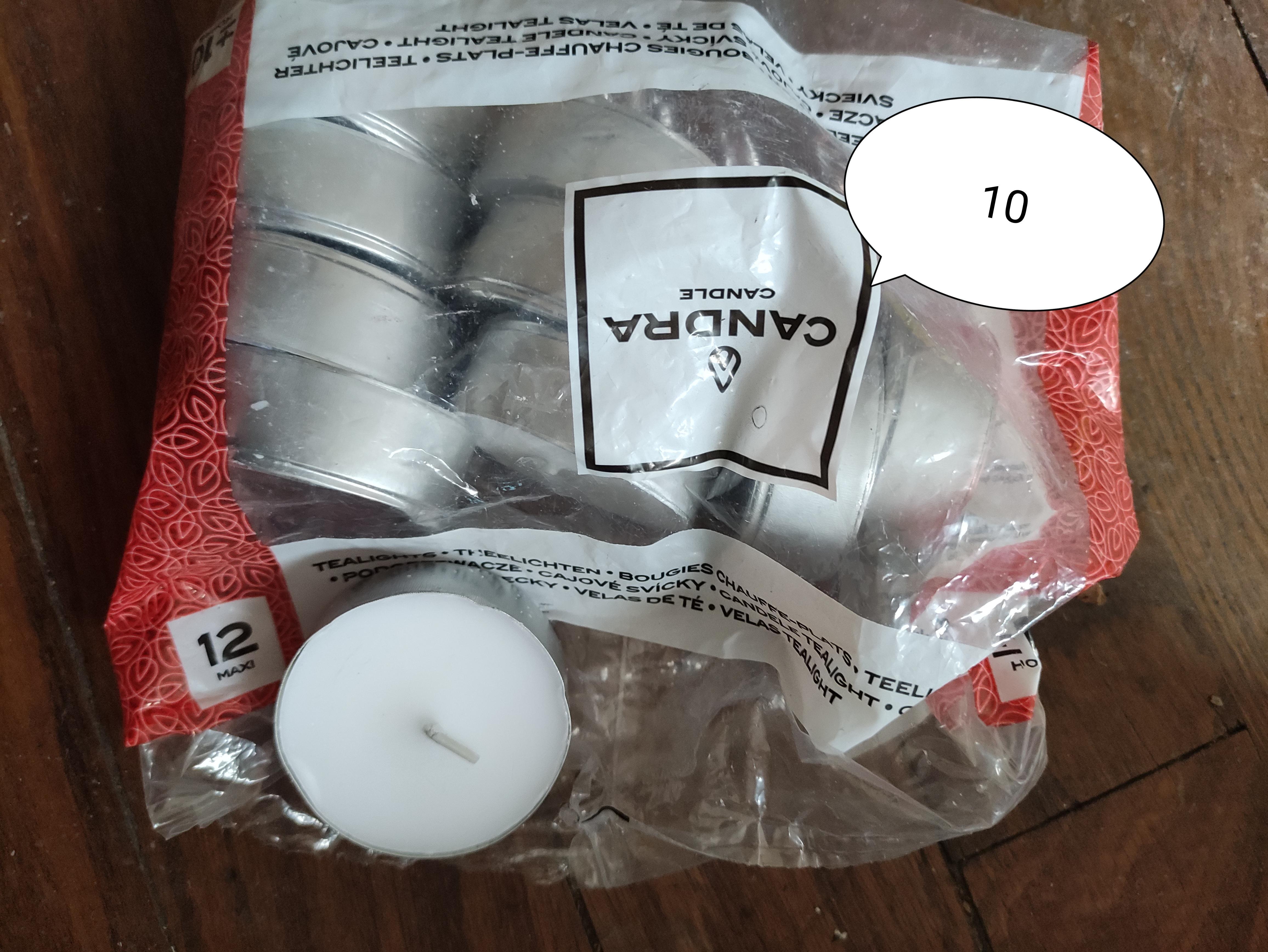 troc de troc 10 grosses bougies image 0