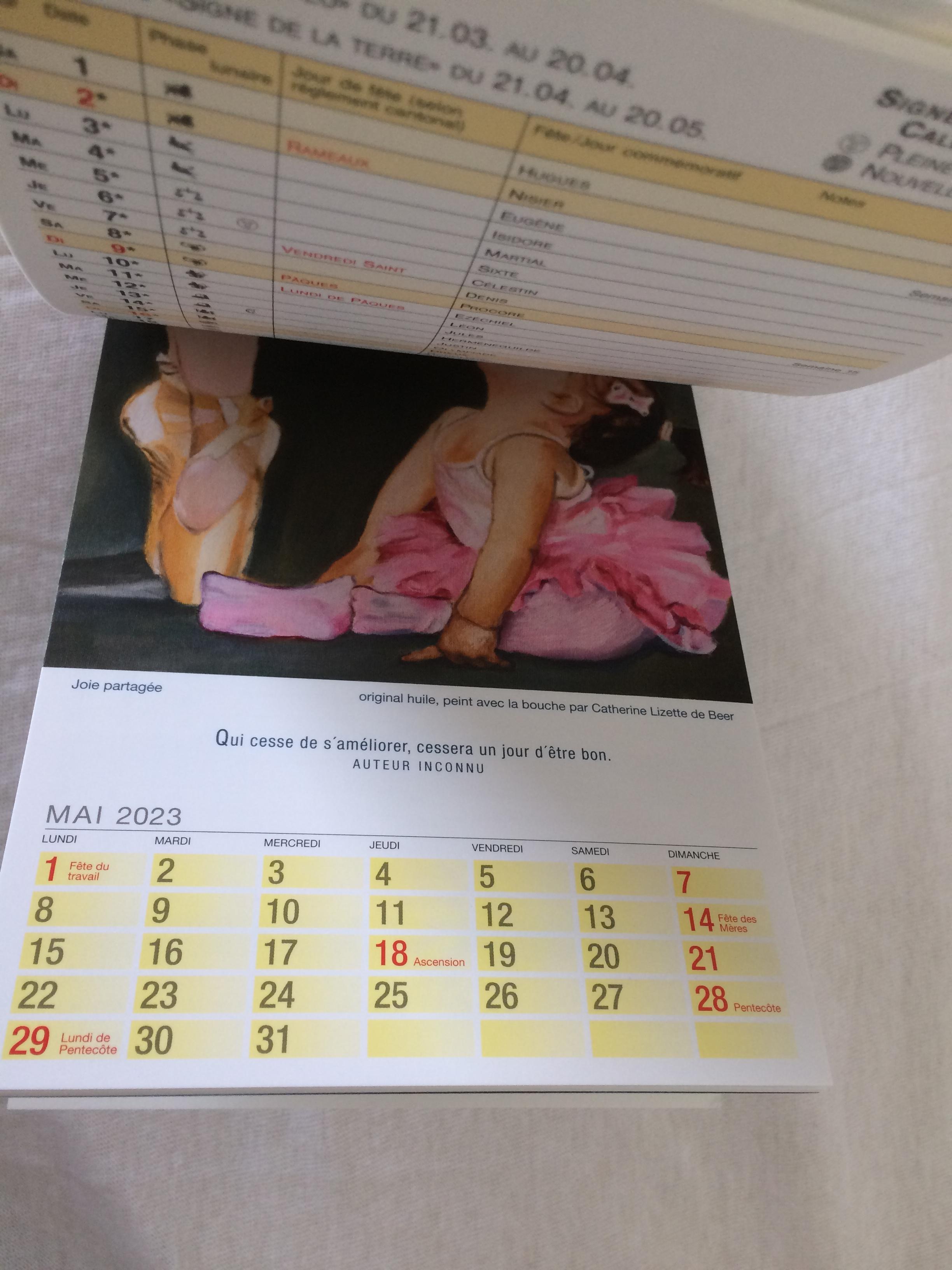 troc de troc calendrier d'art 2023 image 1