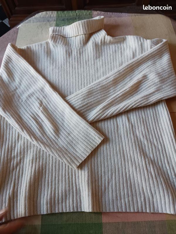 troc de troc pull blanc 38 in extenso image 0