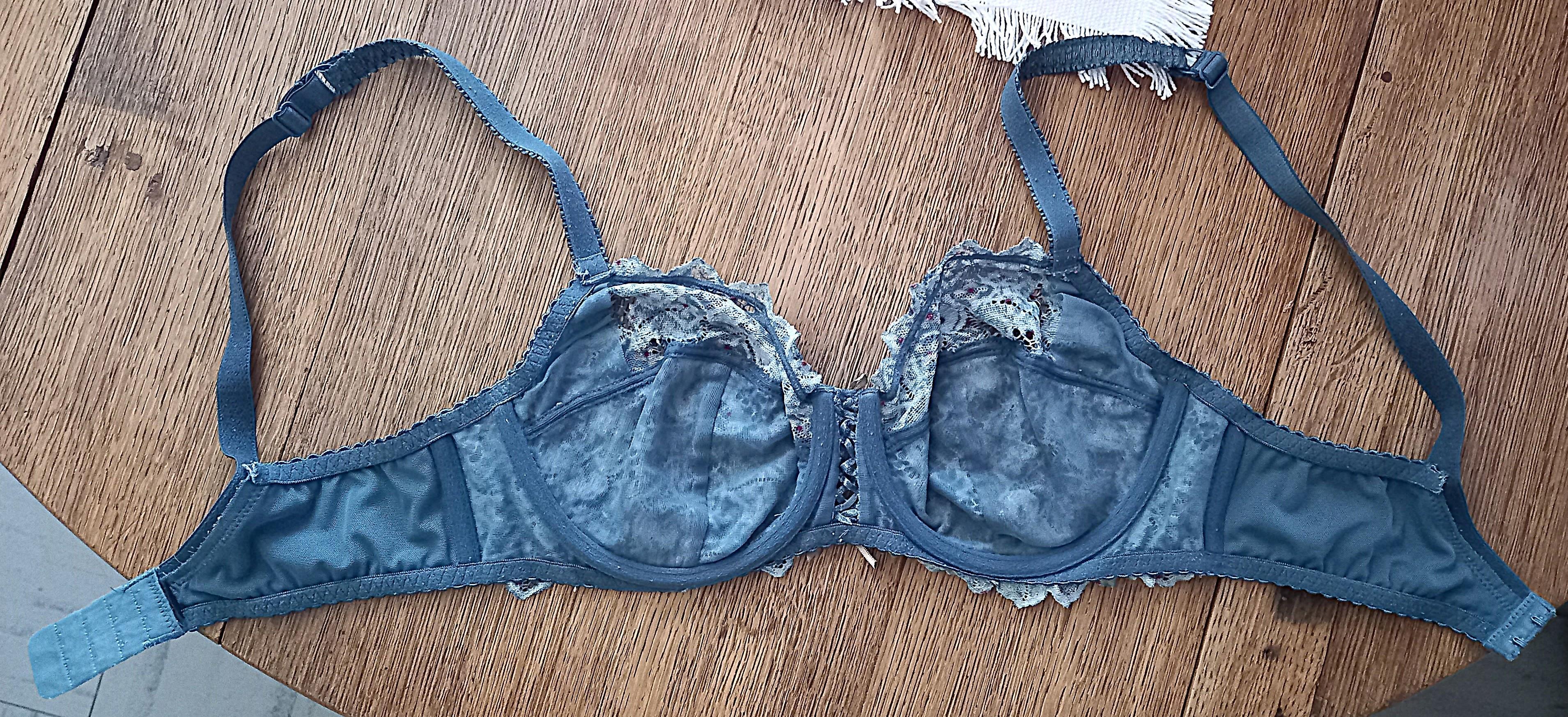 troc de troc soutien-gorge gris/bleu. image 1