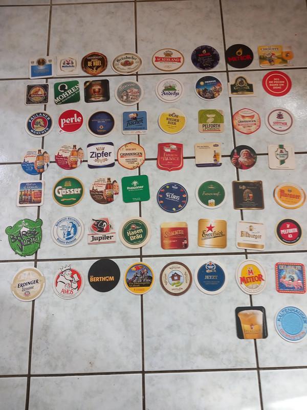troc de troc lot de 50 dessous de verre différents image 1