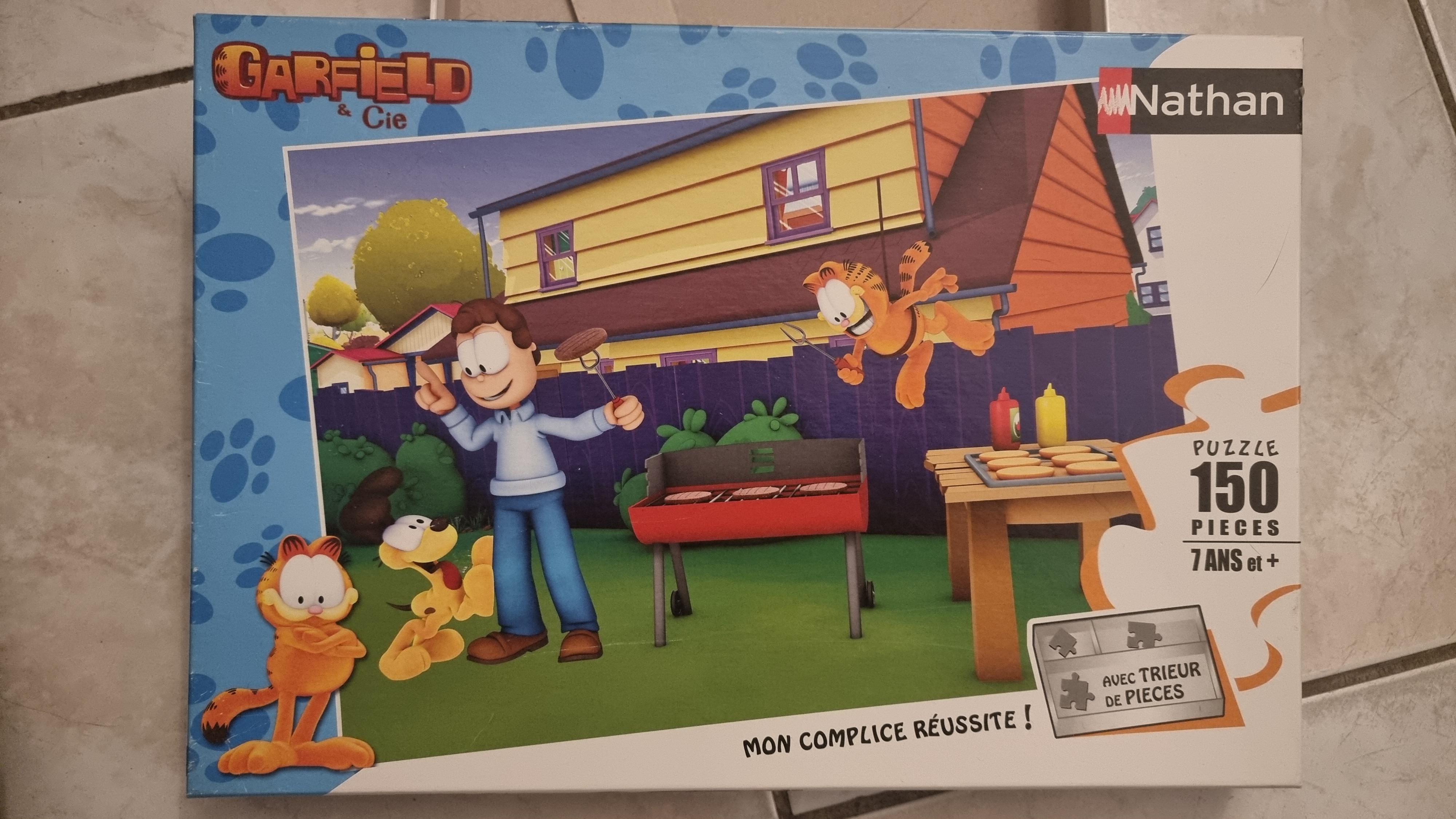 troc de troc puzzle garfield 150 pièces image 0