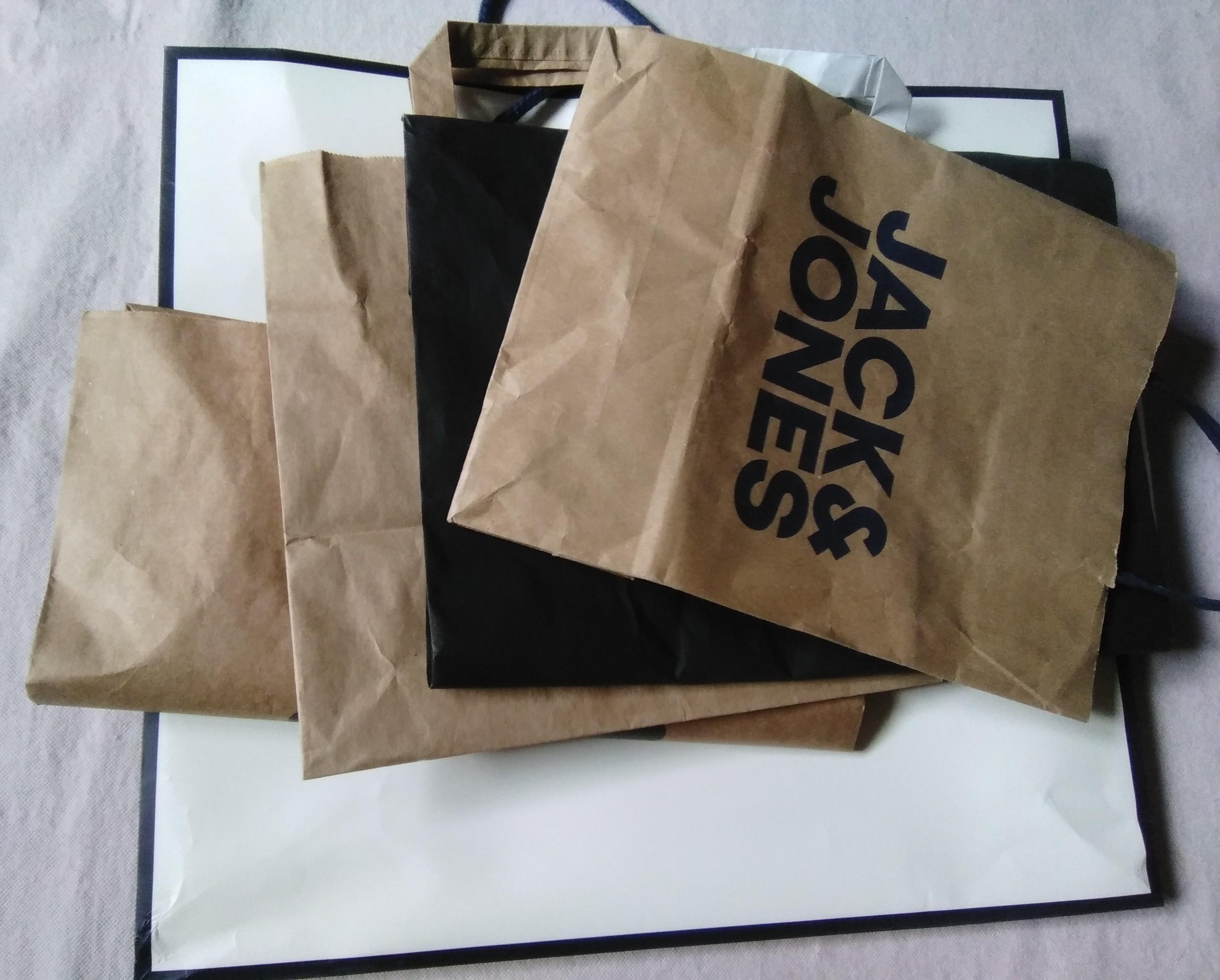 troc de troc lot sac en papier kraft, très bon état image 0