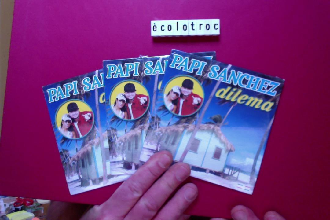 troc de troc port compris - lot de 3 cd single papi sanchez "dilema" neufs image 0