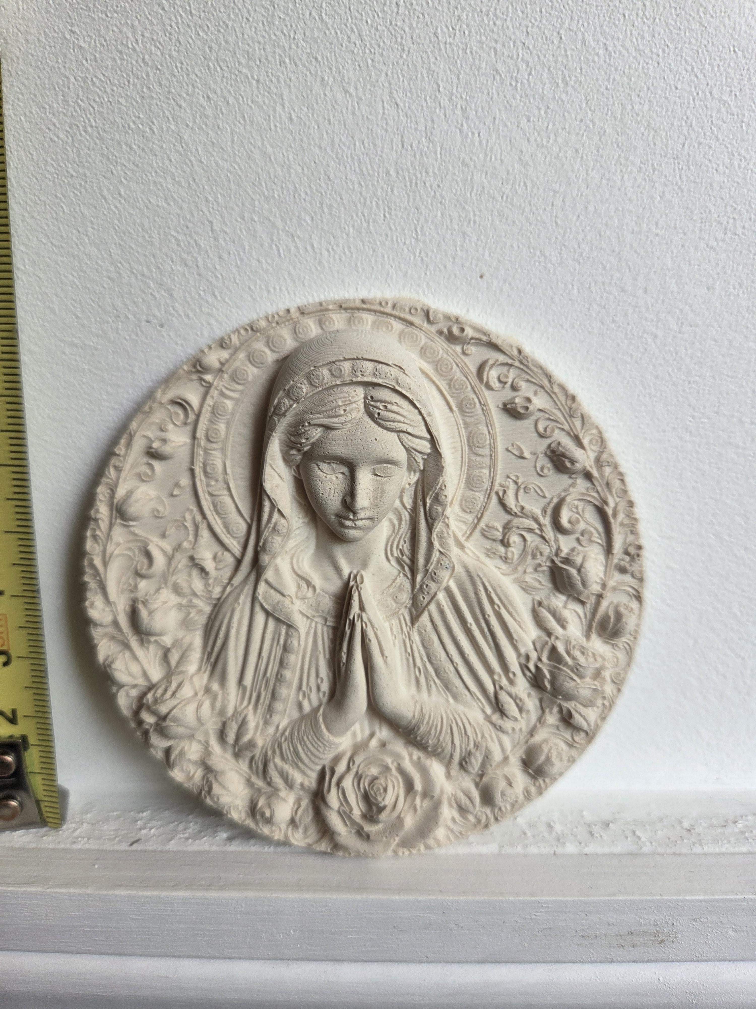 troc de troc ex-voto en platre environ 8 cm image 0
