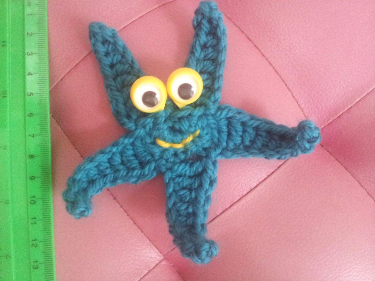 troc de troc petite étoile au crochet faite main #3 image 1