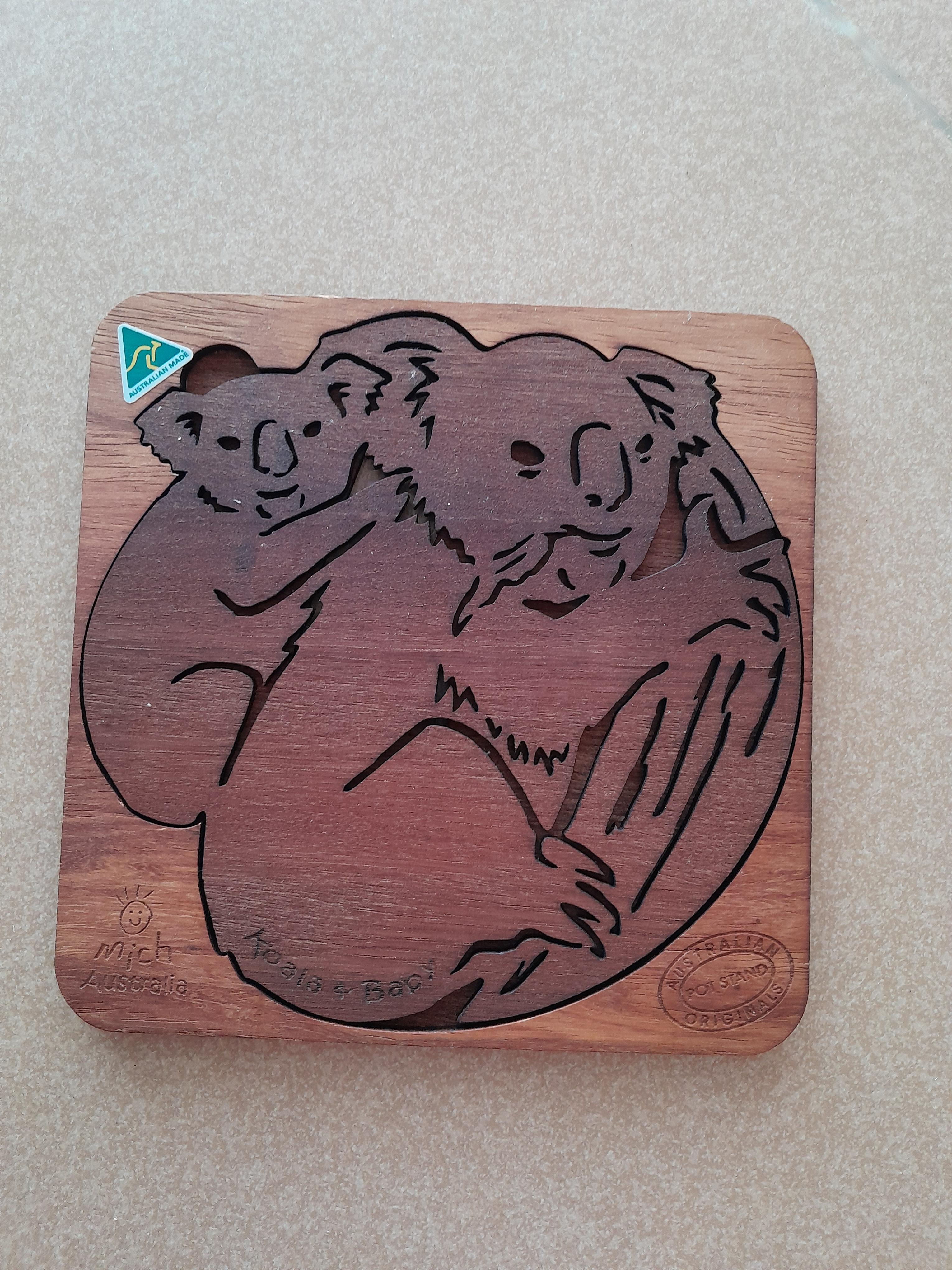 troc de troc dessous de plat en bois neuf image 0