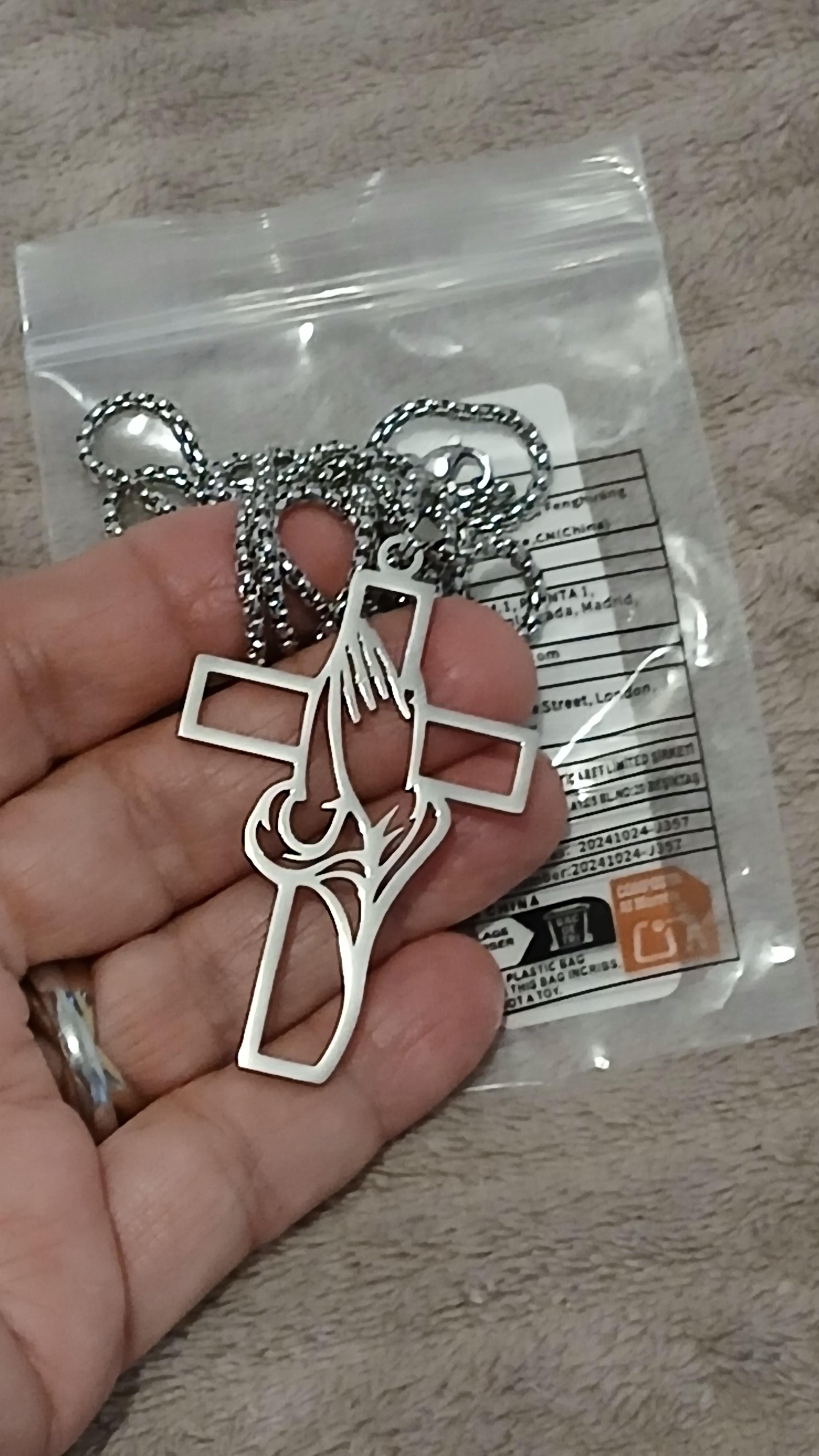 troc de troc reserver noelle collier pendentif croix image 0