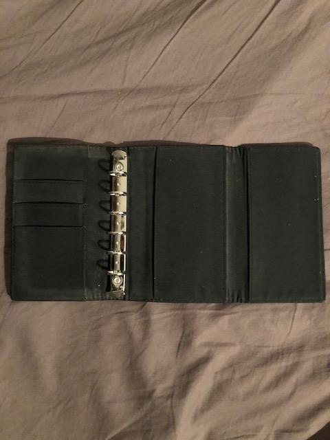 troc de troc classeur agenda agnès b. pour rechaarge 10x15cm image 1