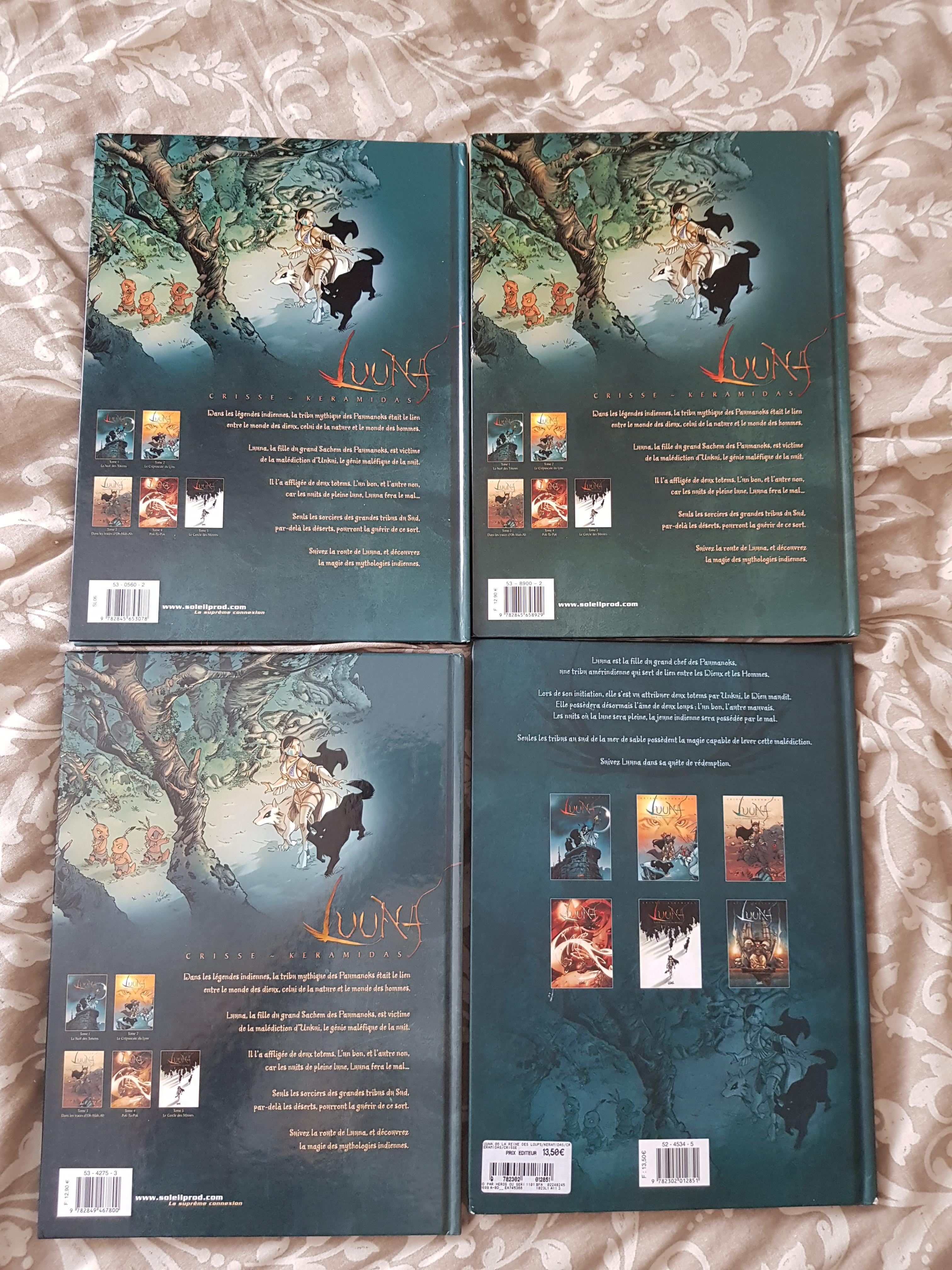 troc de troc luuna tomes 1, 3, 5 et 6 image 1