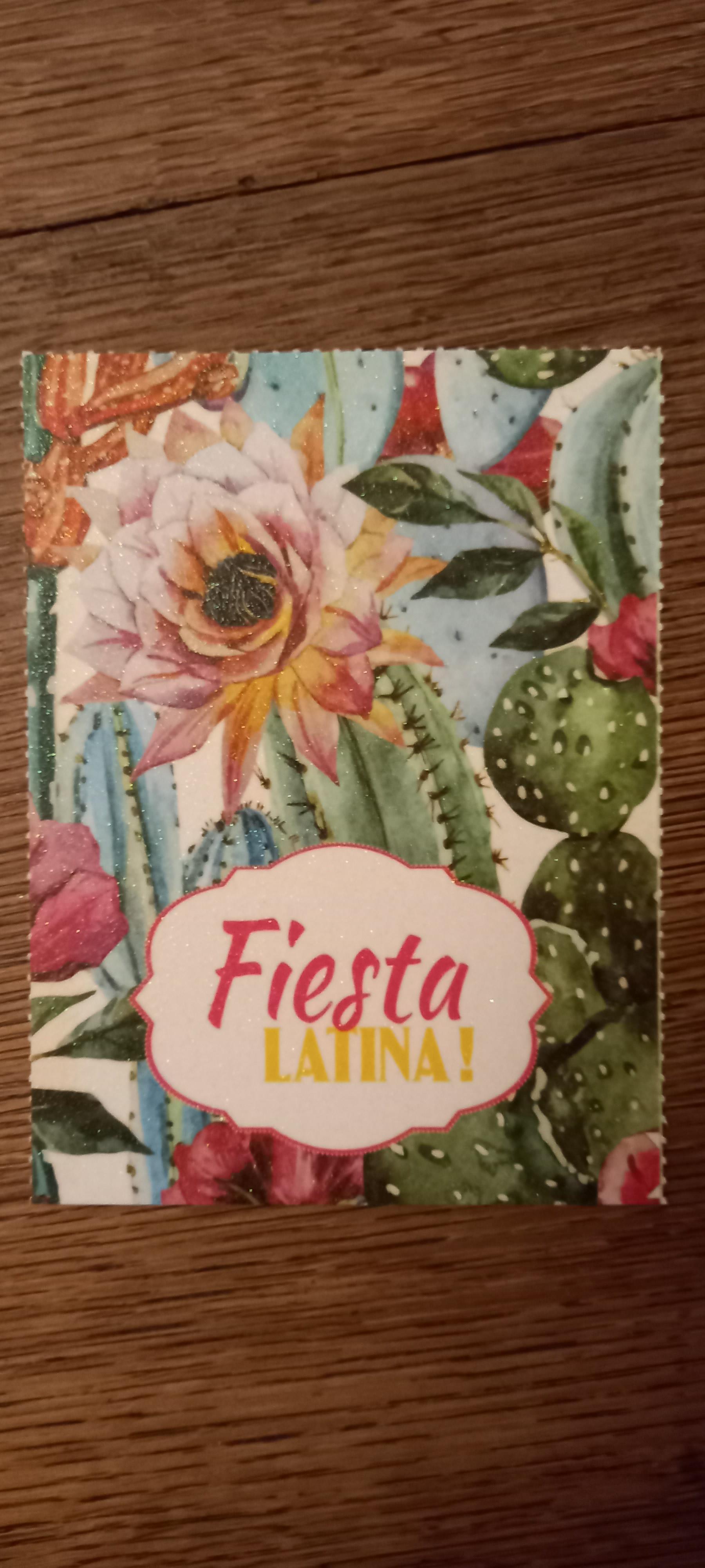 troc de troc carte "fiesta latina !". image 0