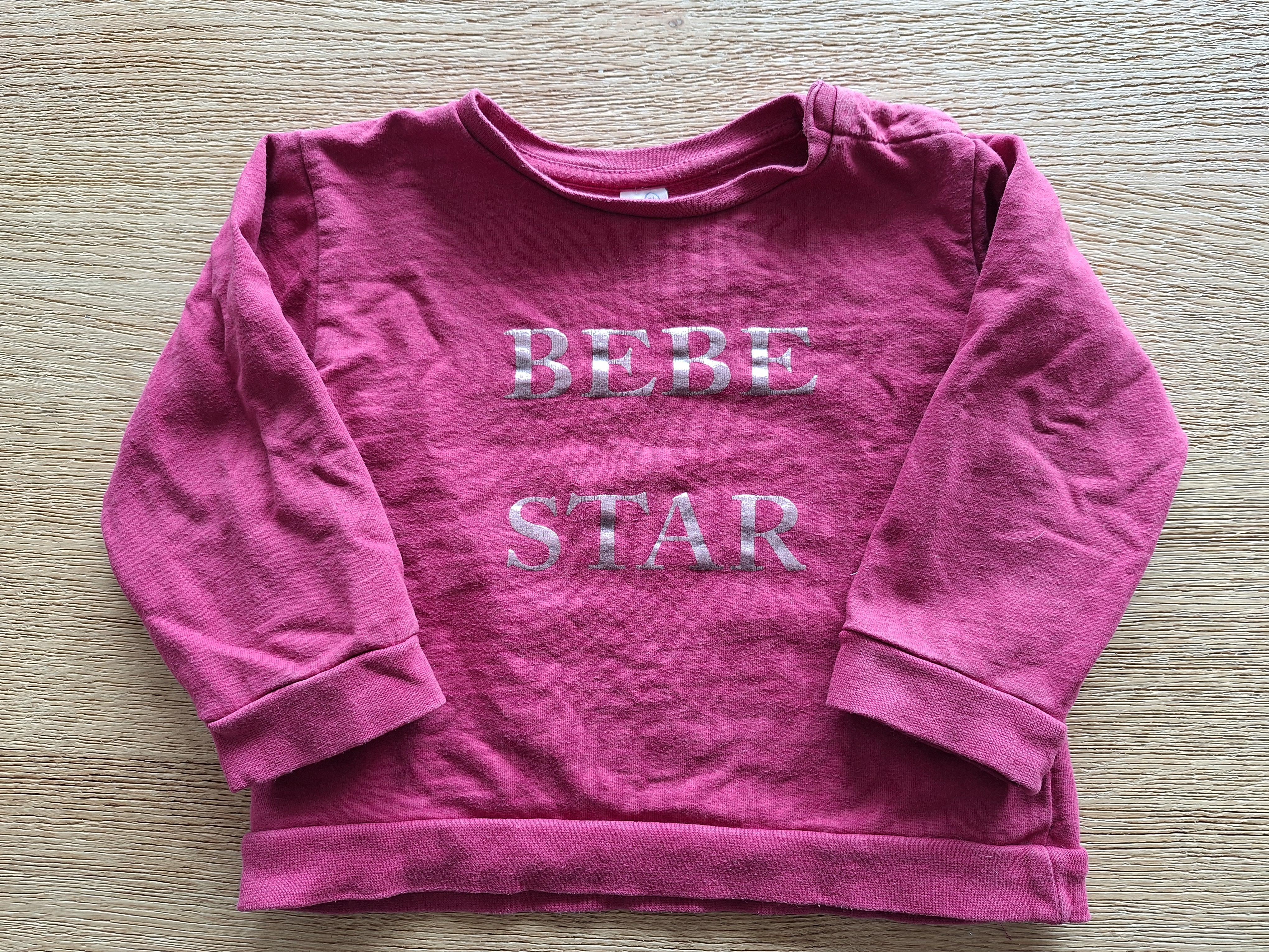 troc de troc pull sweat 24 mois - bébé fille "bébé star" image 0