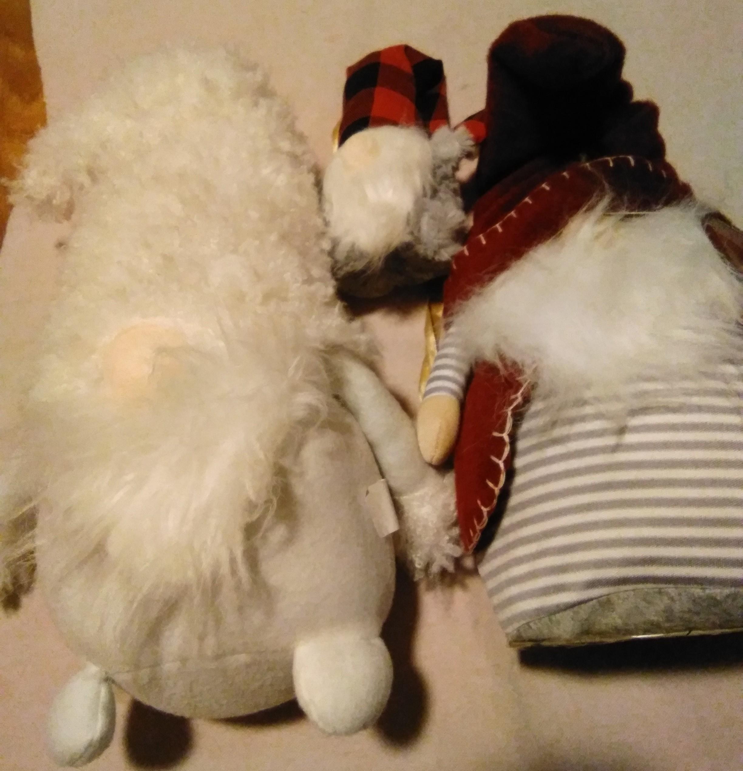 troc de troc lot 3 gnomes, noël, très bon état image 0