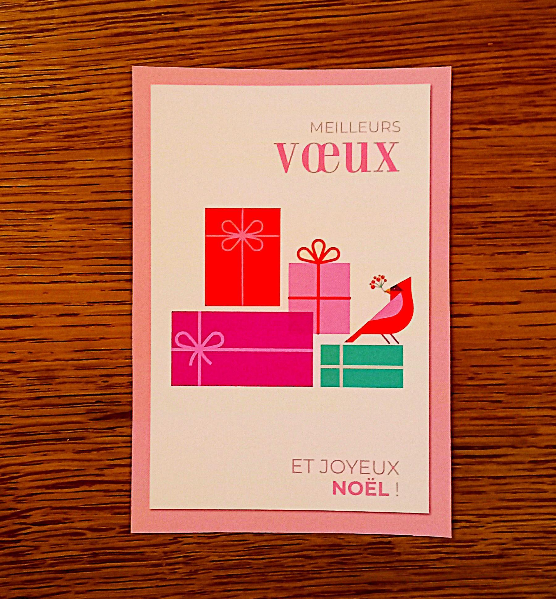 troc de troc carte "meilleurs voeux et joyeux noël !". image 0