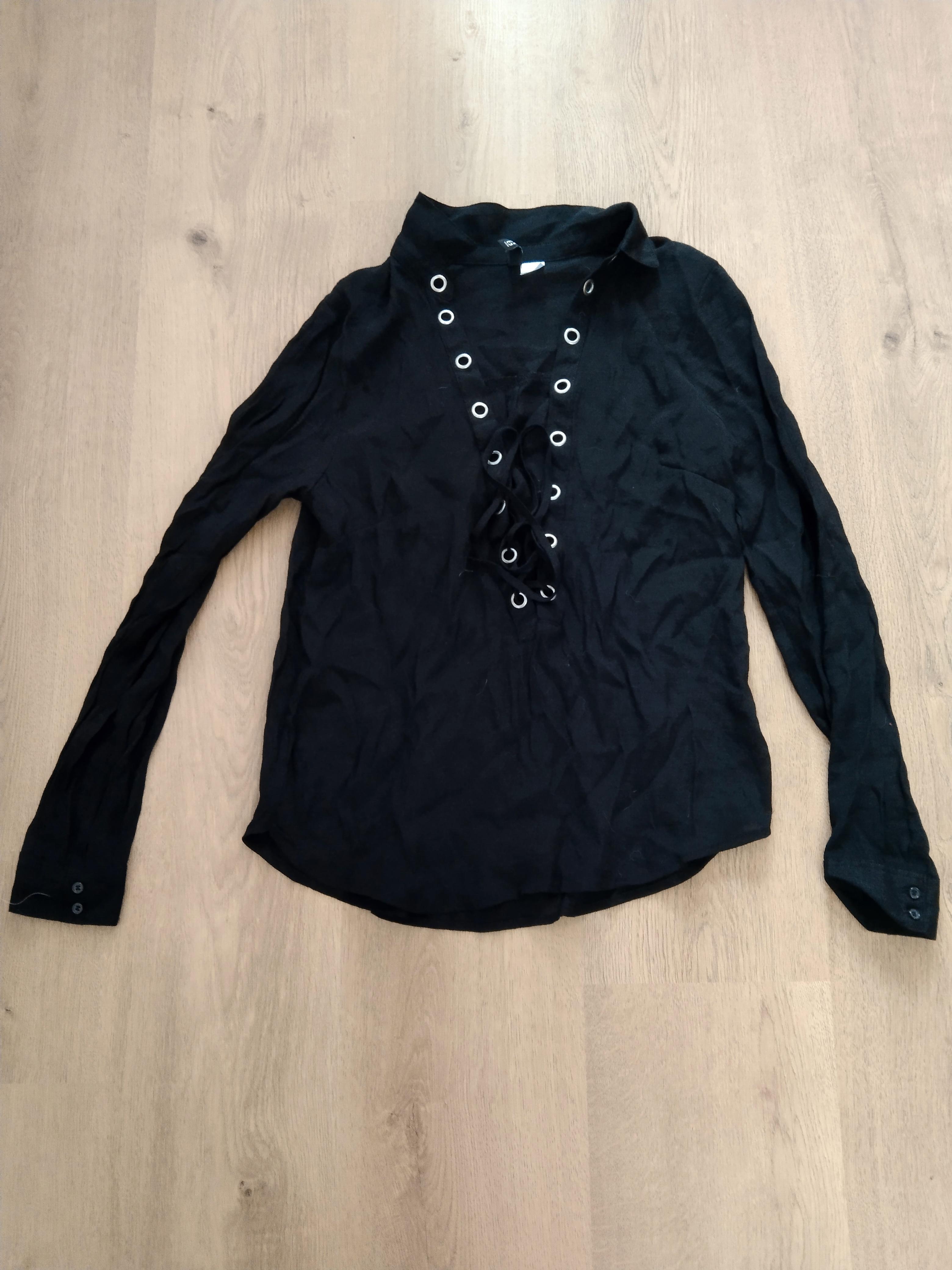 troc de troc haut léger noir h&m - taille 34 image 0