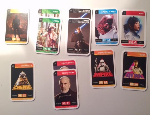 troc de troc collection cartes starwars leclerc 2018 image 0