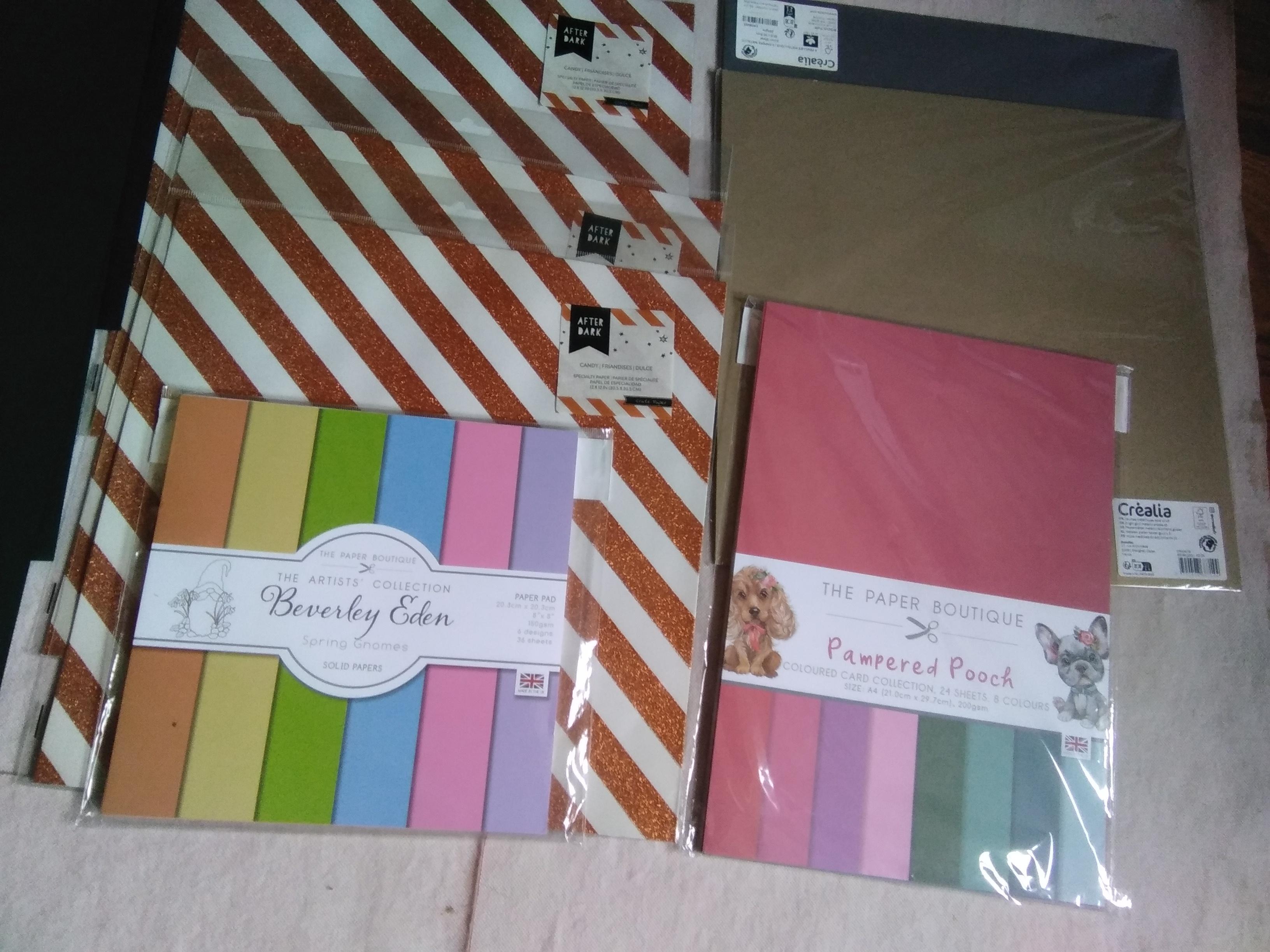 troc de troc lot feuilles/papiers, scrap, neuf image 1