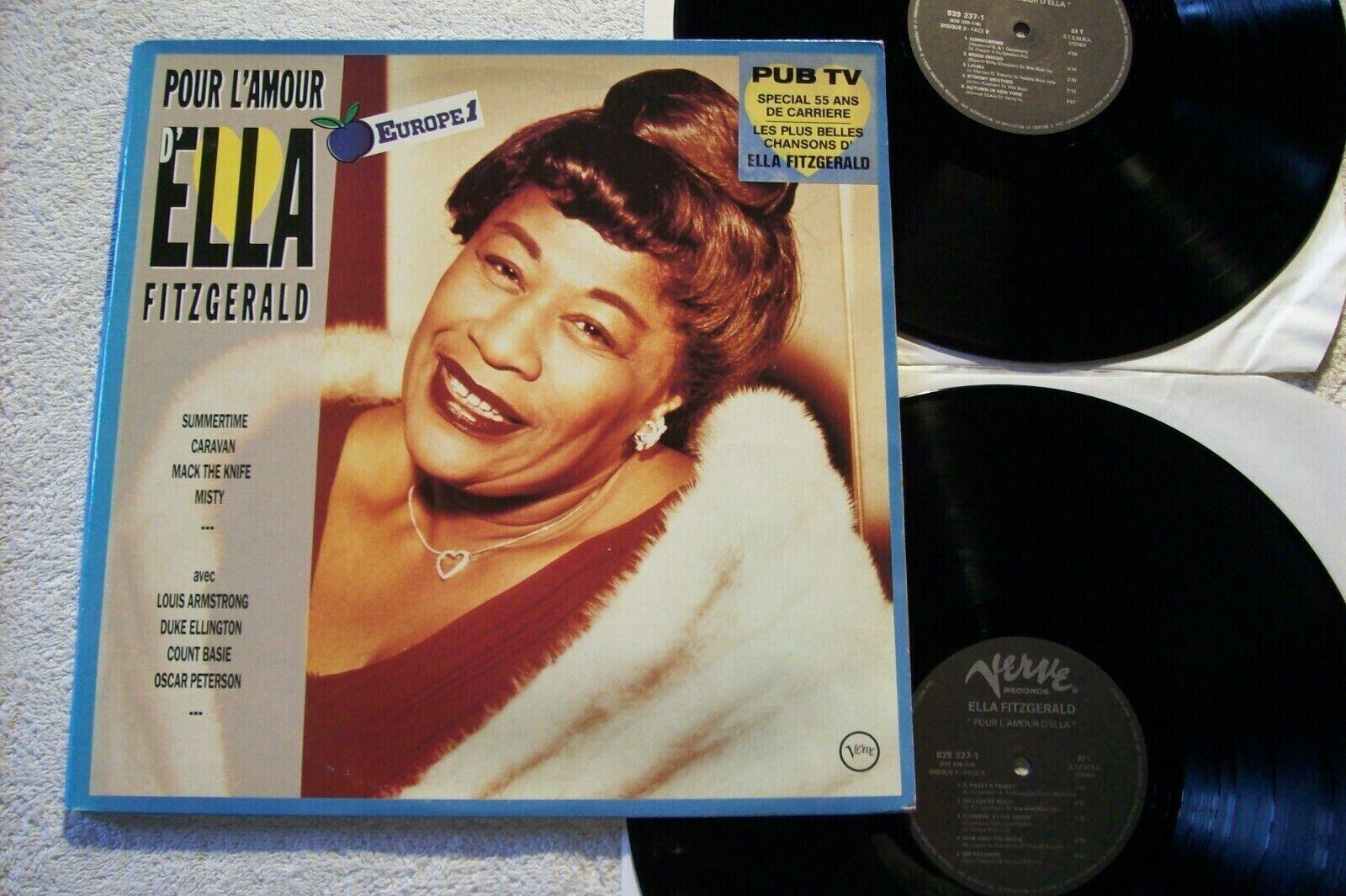 troc de troc vinyl ella fitzgerald – pour l'amour d'ella fitzgerald - 33 tours image 0