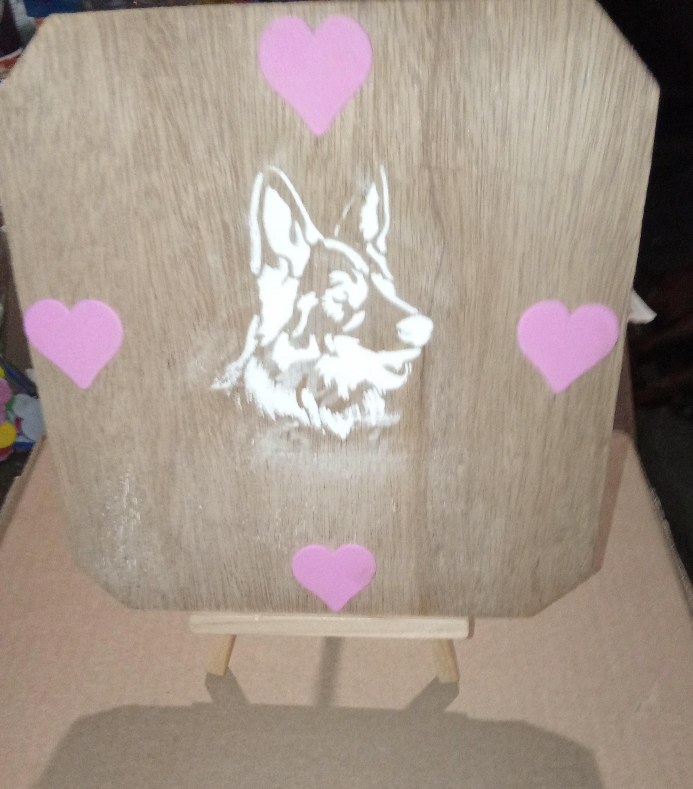 troc de troc deco artisanale fait par moi même sur trepied image 0