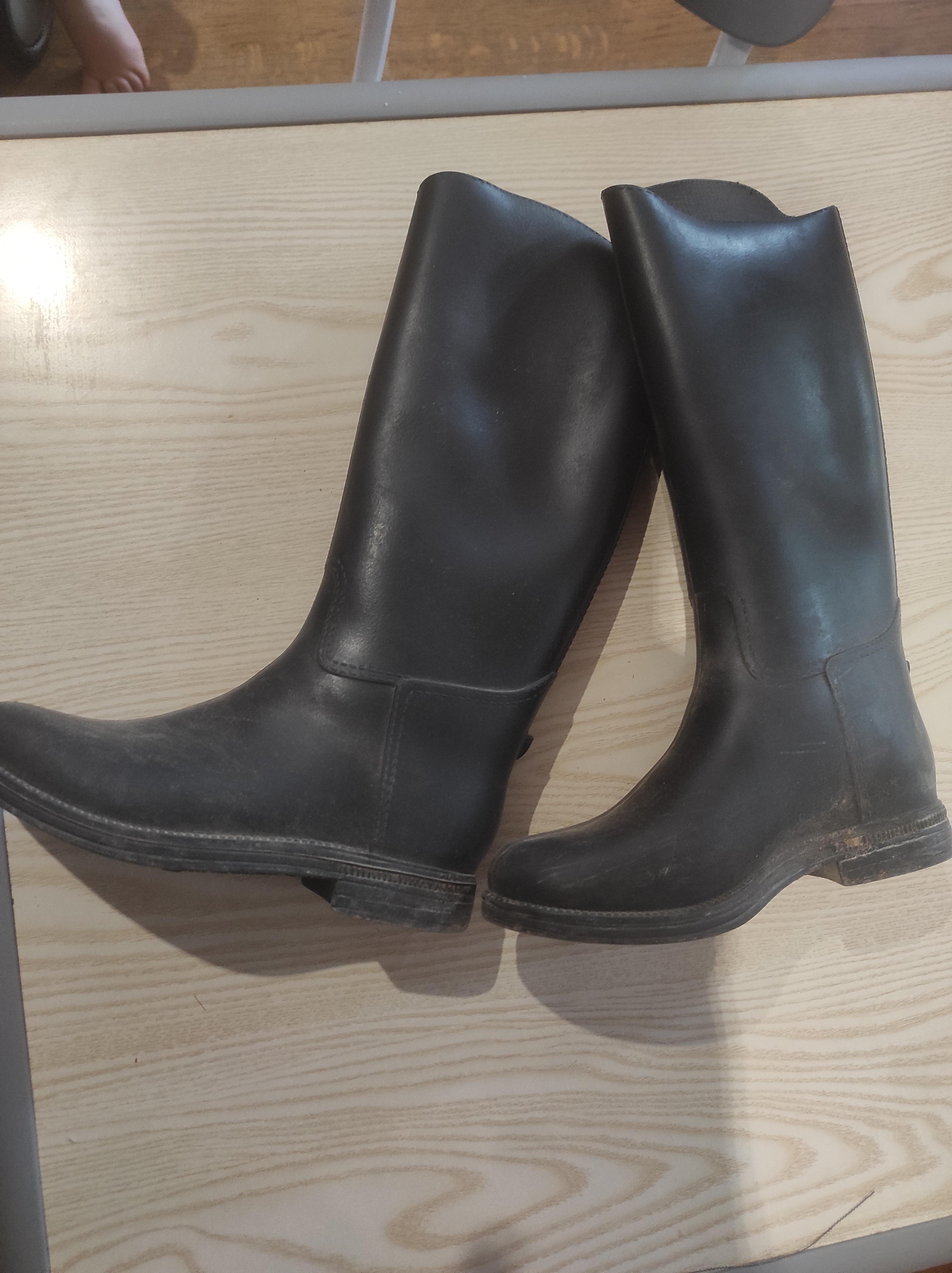 troc de troc botte équitation 32 decathlon image 0