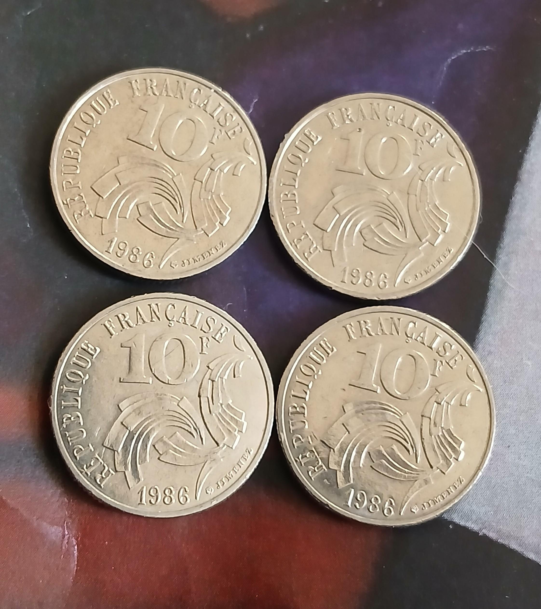 troc de troc reserver lilas quatre pièces de 10 francs république française image 1