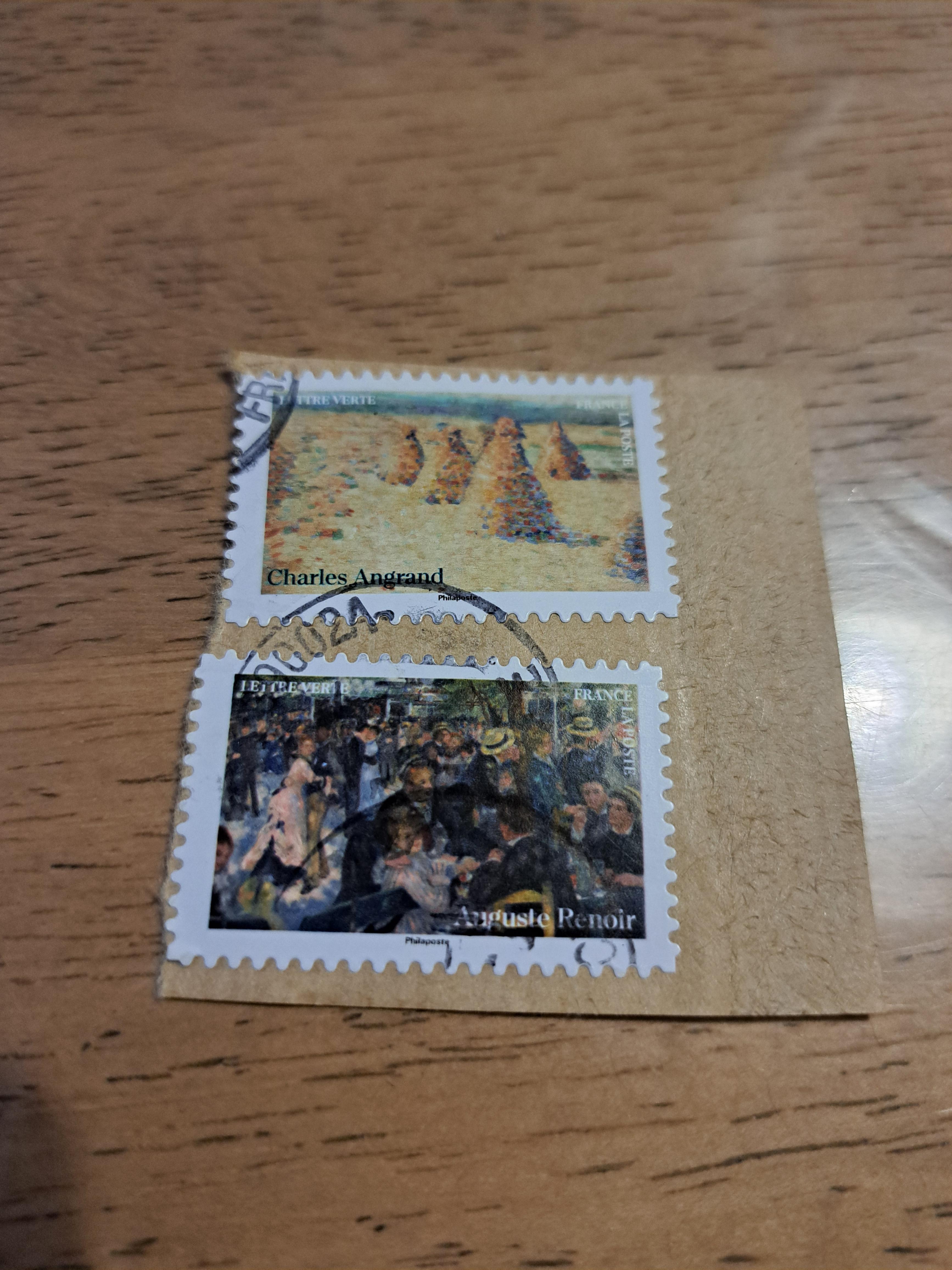 troc de troc reserves timbres oblitérés pour collection image 0