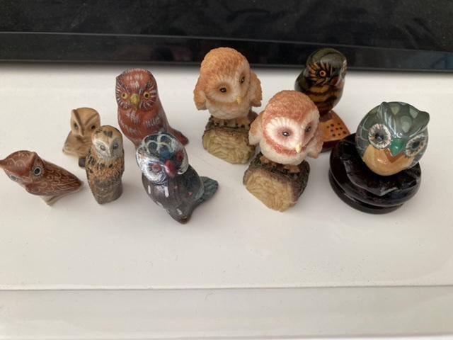 troc de troc réservé lot petites chouettes collection image 0