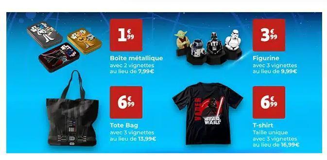 troc de troc vignettes auchan star wars puissante est la force image 1
