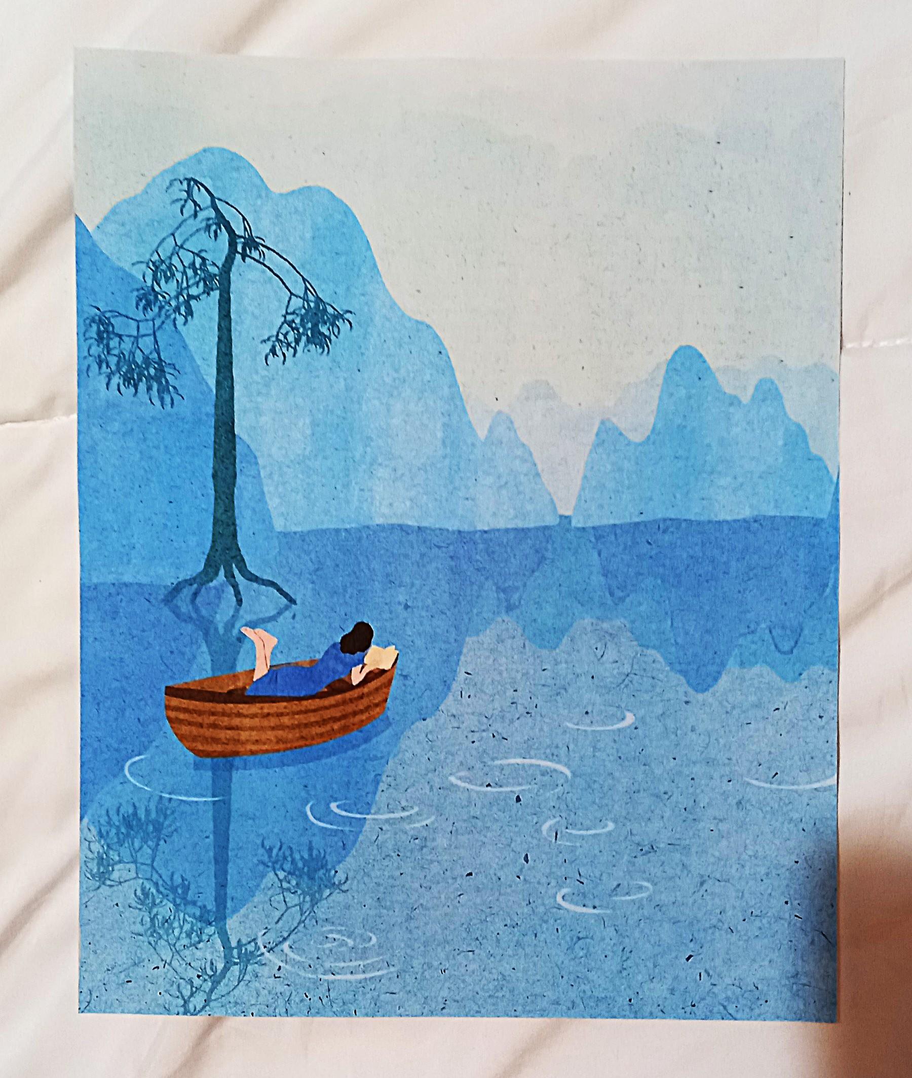troc de troc affiche "dans ma barque". image 0