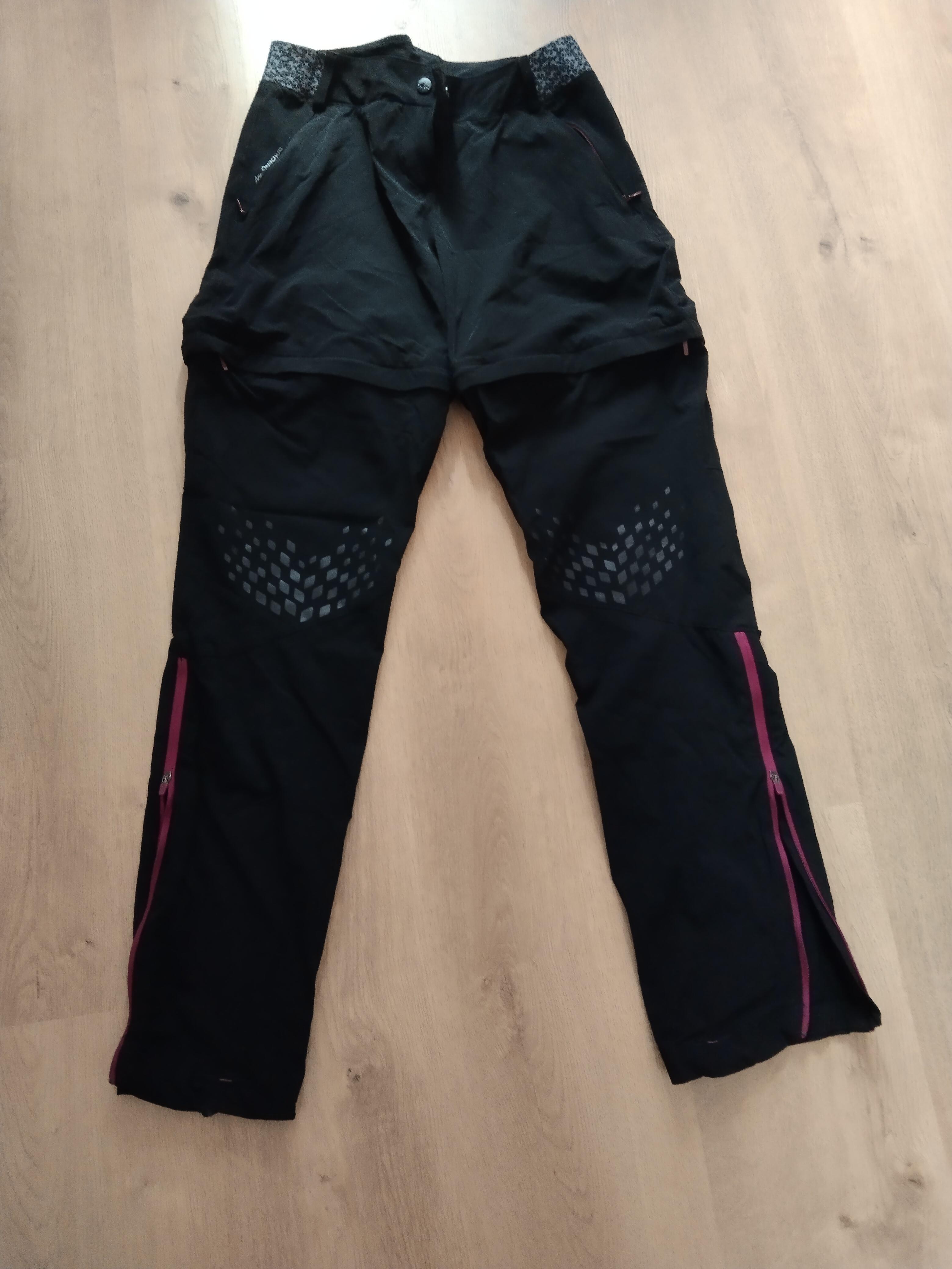 troc de troc pantalon décathlon modulable noir - taille 38 image 0