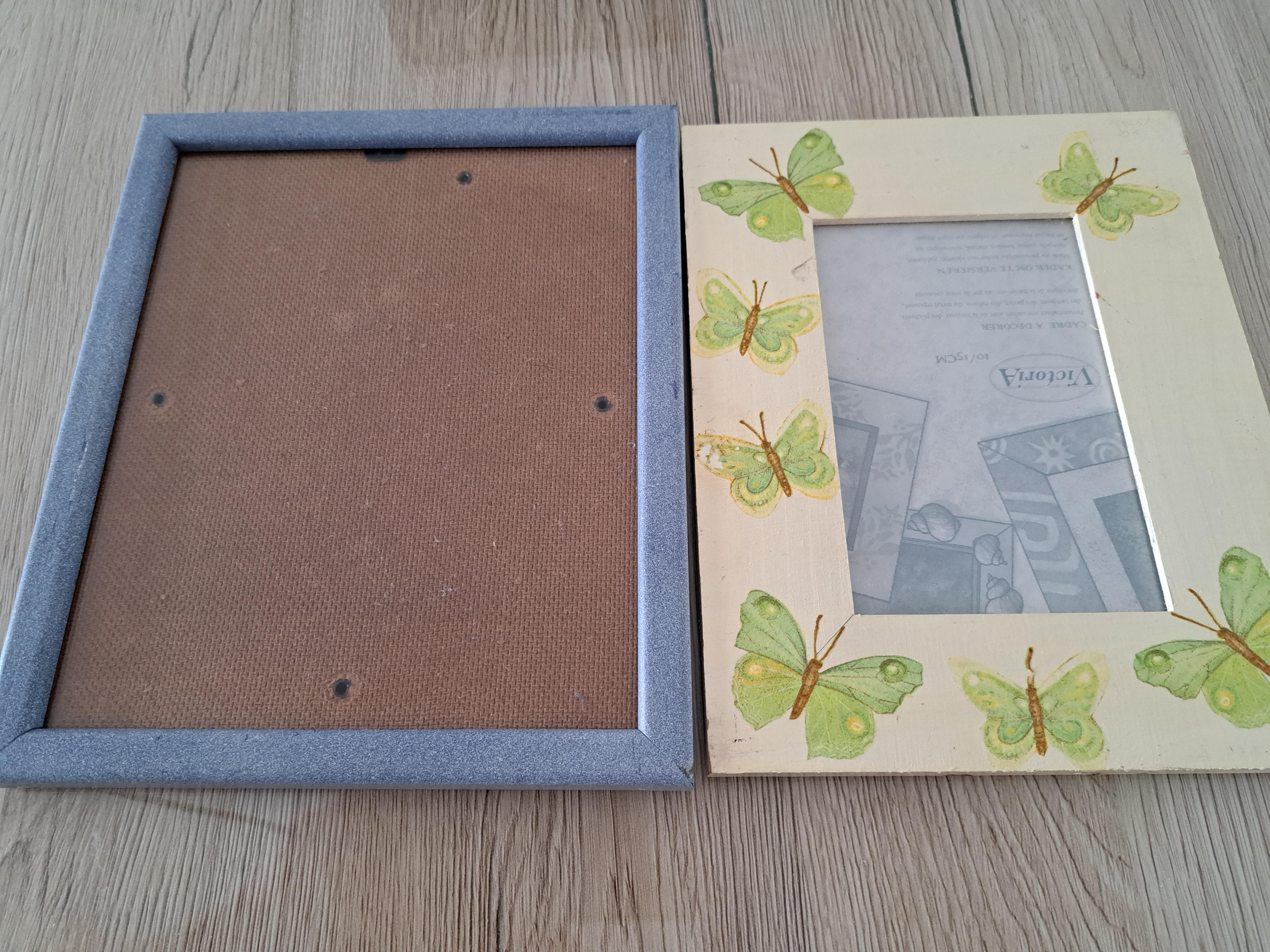 troc de troc lot de 2 cadres bois image 0