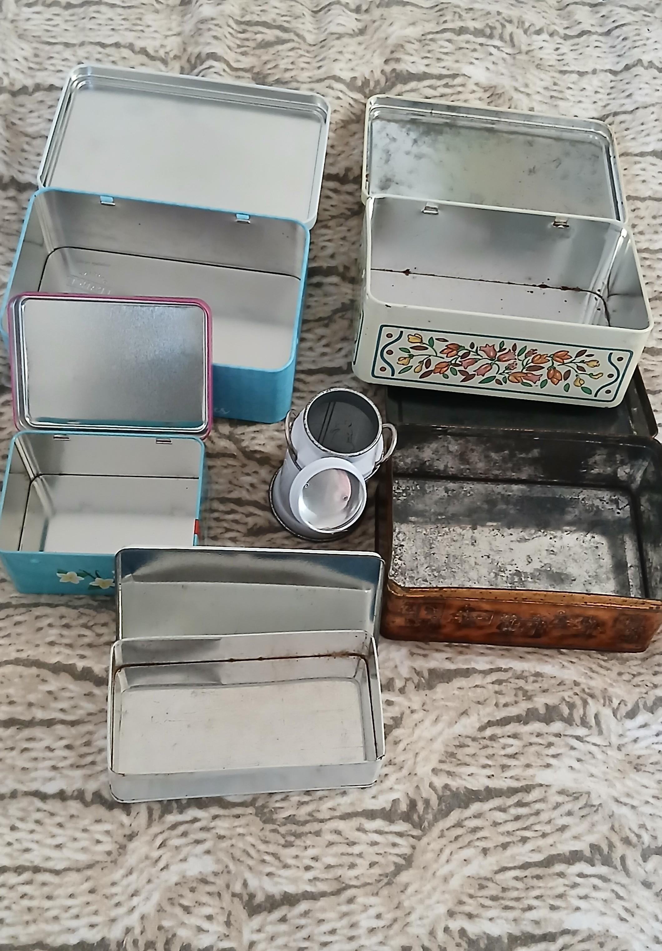 troc de troc lots de boîtes en fer image 1