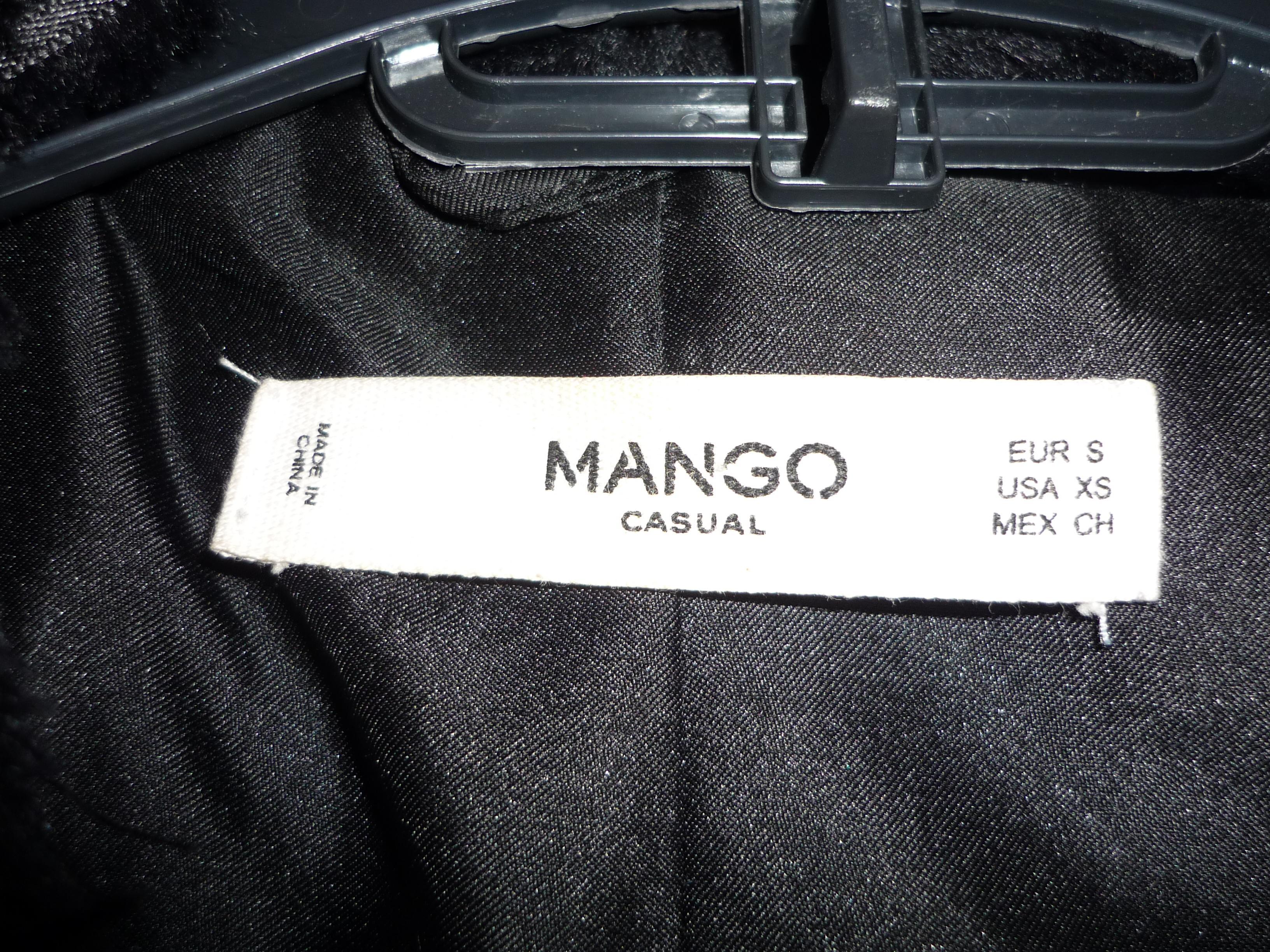 troc de troc manteau mango t 36 fourrure synthétique image 2