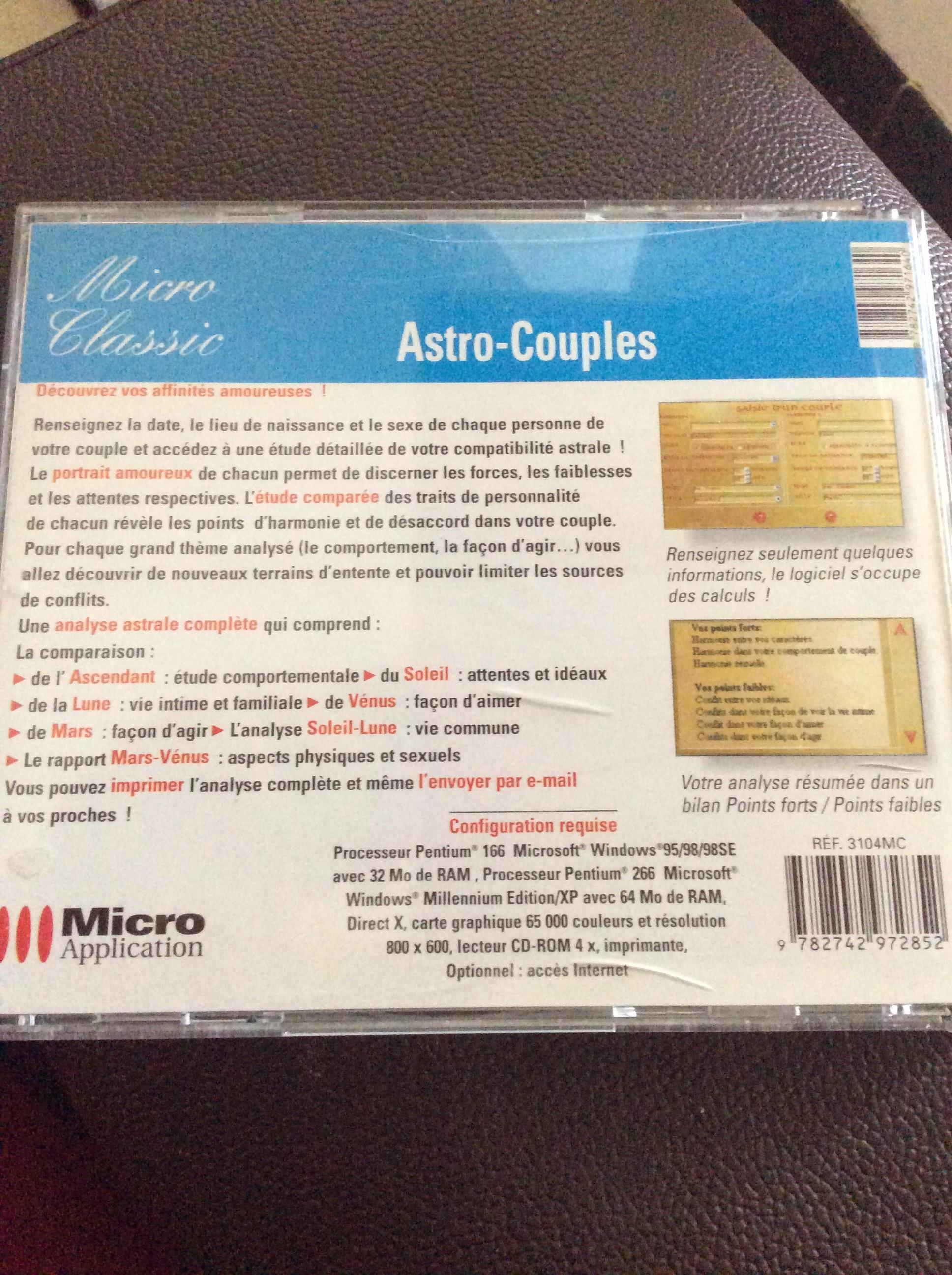 troc de troc cd-rom années 90 astro- couples windows 95 image 2