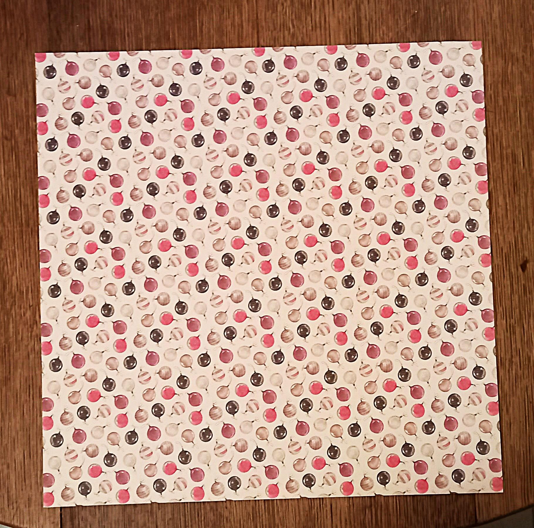 troc de troc papier créatif "boules de noël". image 0