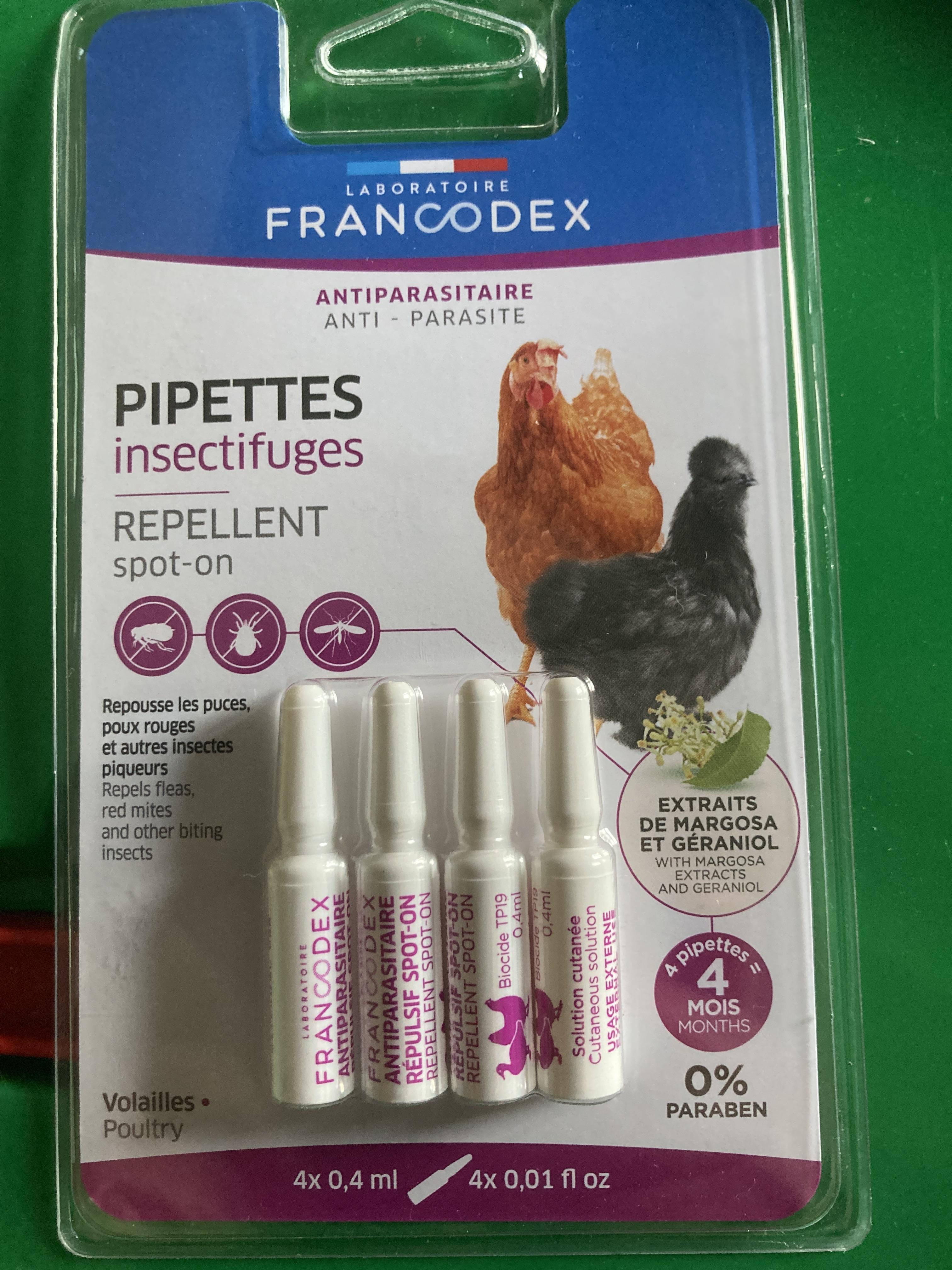 troc de troc 4 pipettes insecticides pour volailles image 0