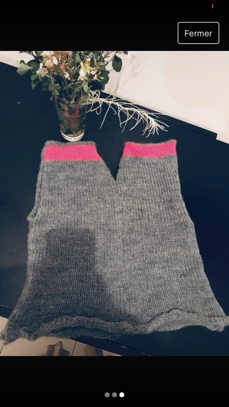 troc de troc gilet fait main pour se tenir au chaud cet hiver image 1