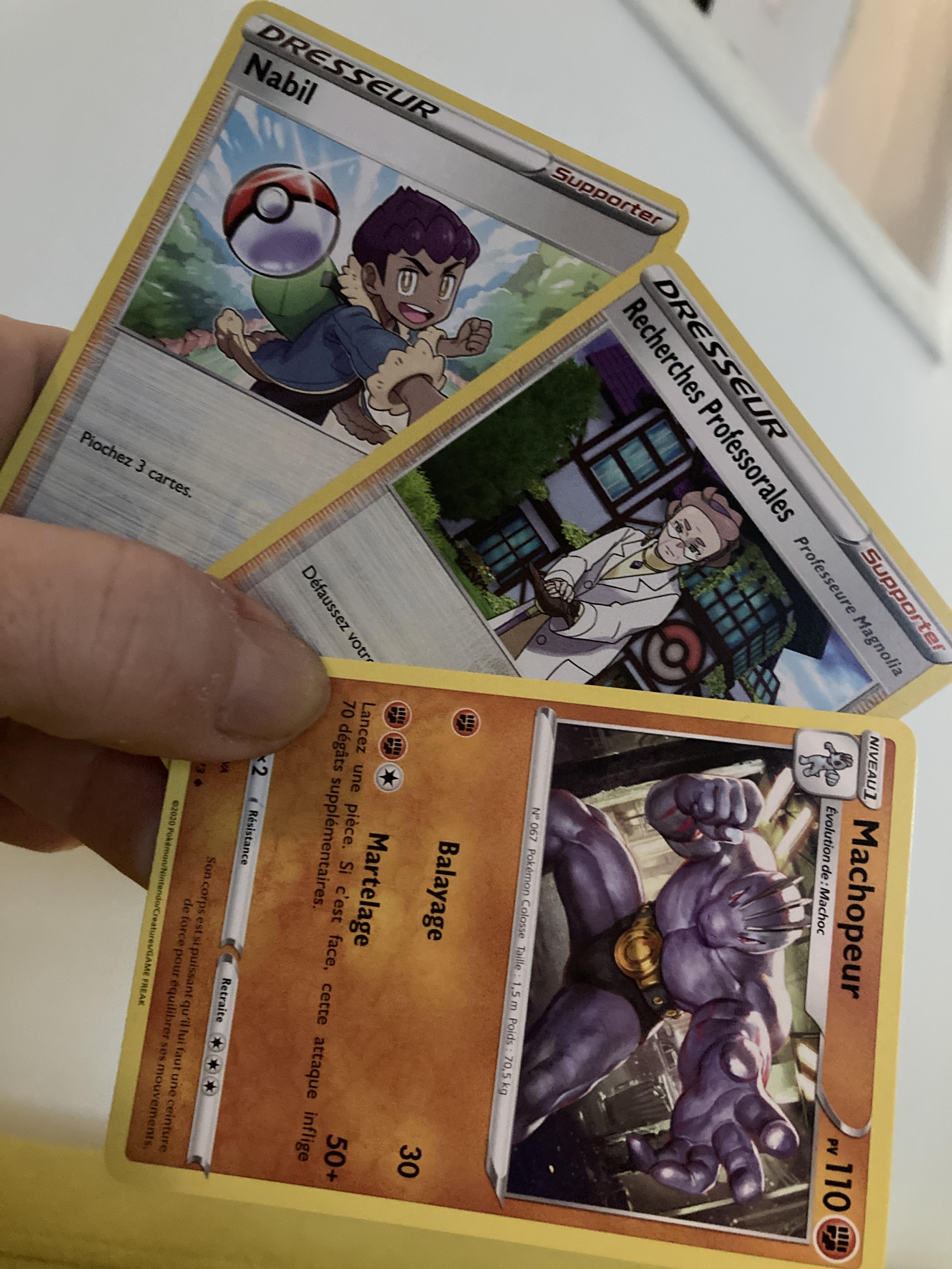 troc de troc 3 cartes pokémon image 0