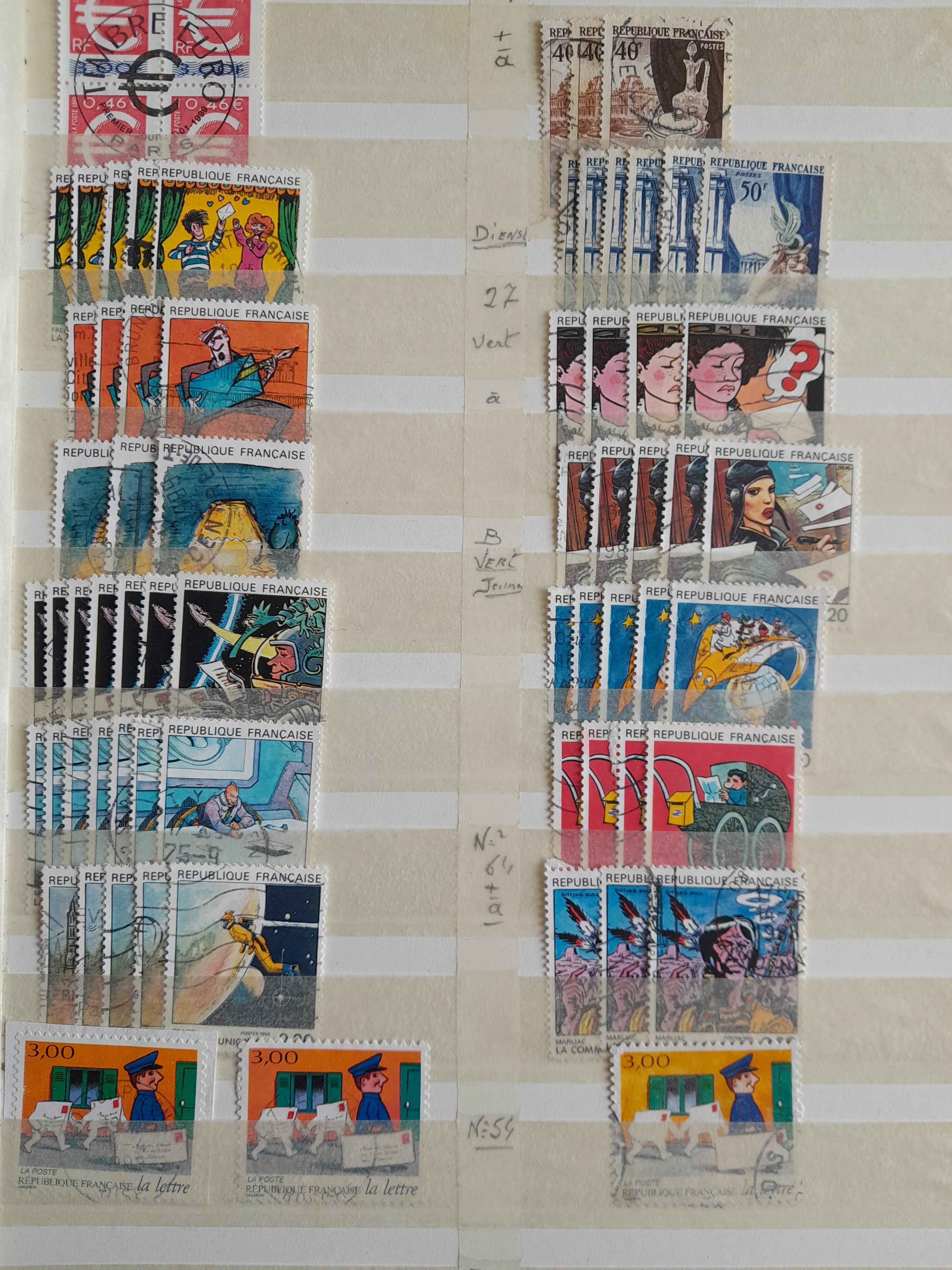 troc de troc echange timbres de france contre flyers image 2