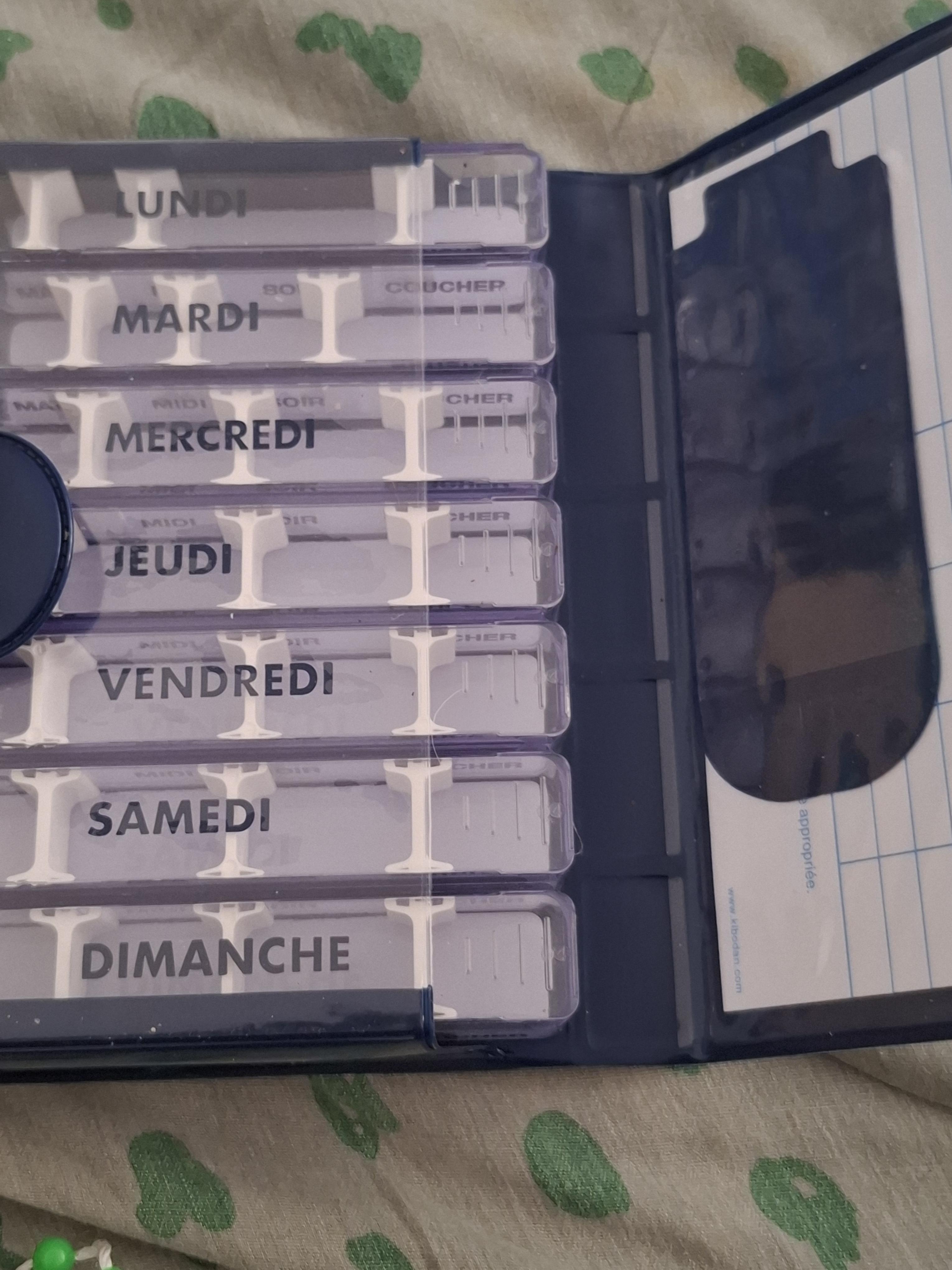 troc de troc semainier medicament image 0