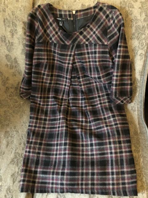 troc de troc robe automne-hiver mango taille m très bon état image 0