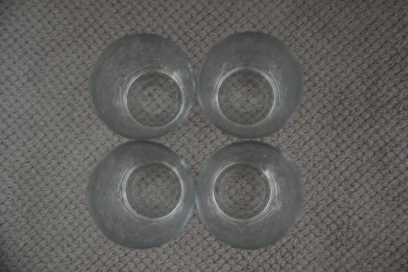 troc de troc lot de 4 petits verres à eau image 2