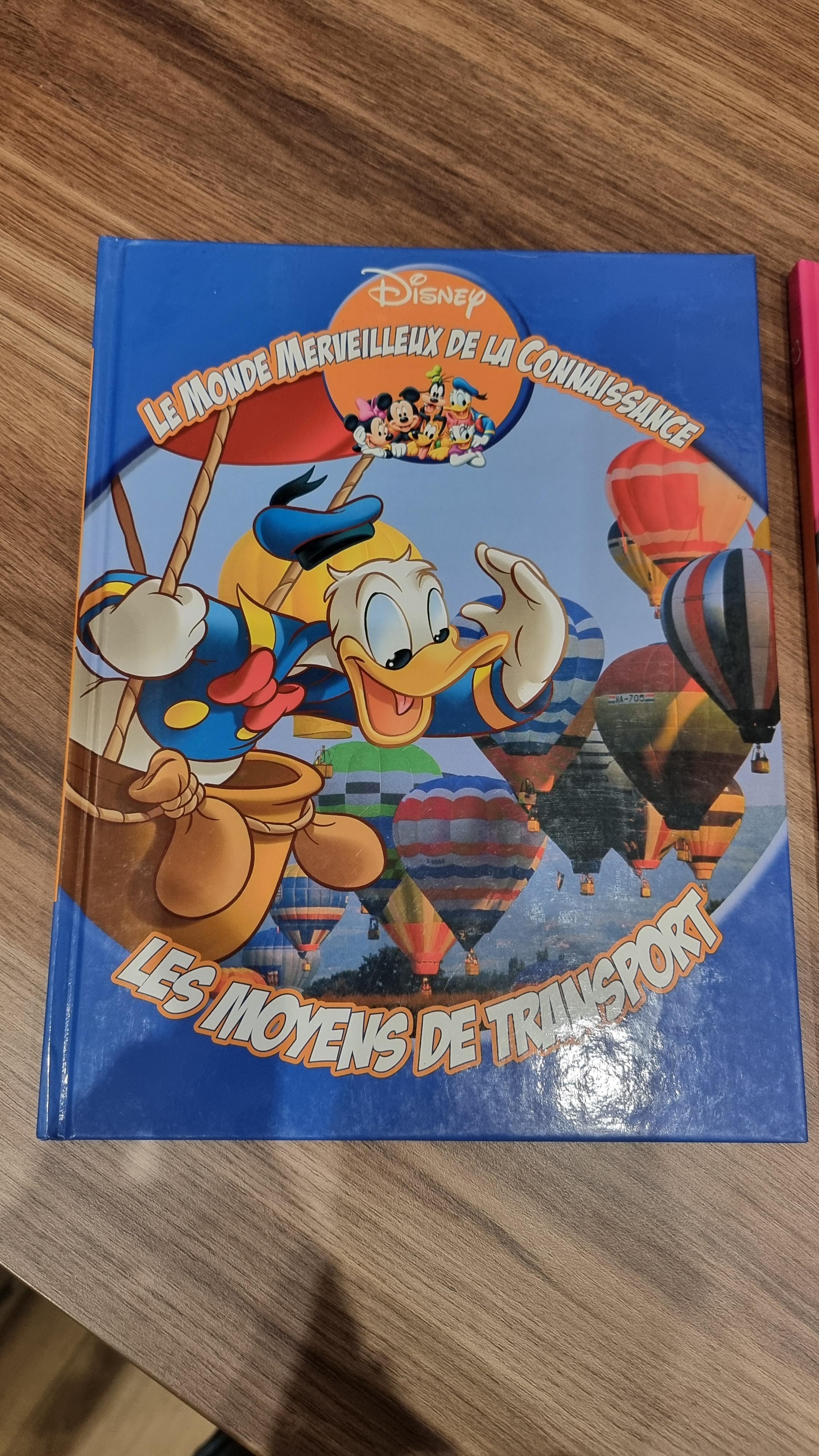 troc de troc livre disney - les moyens de transports image 0