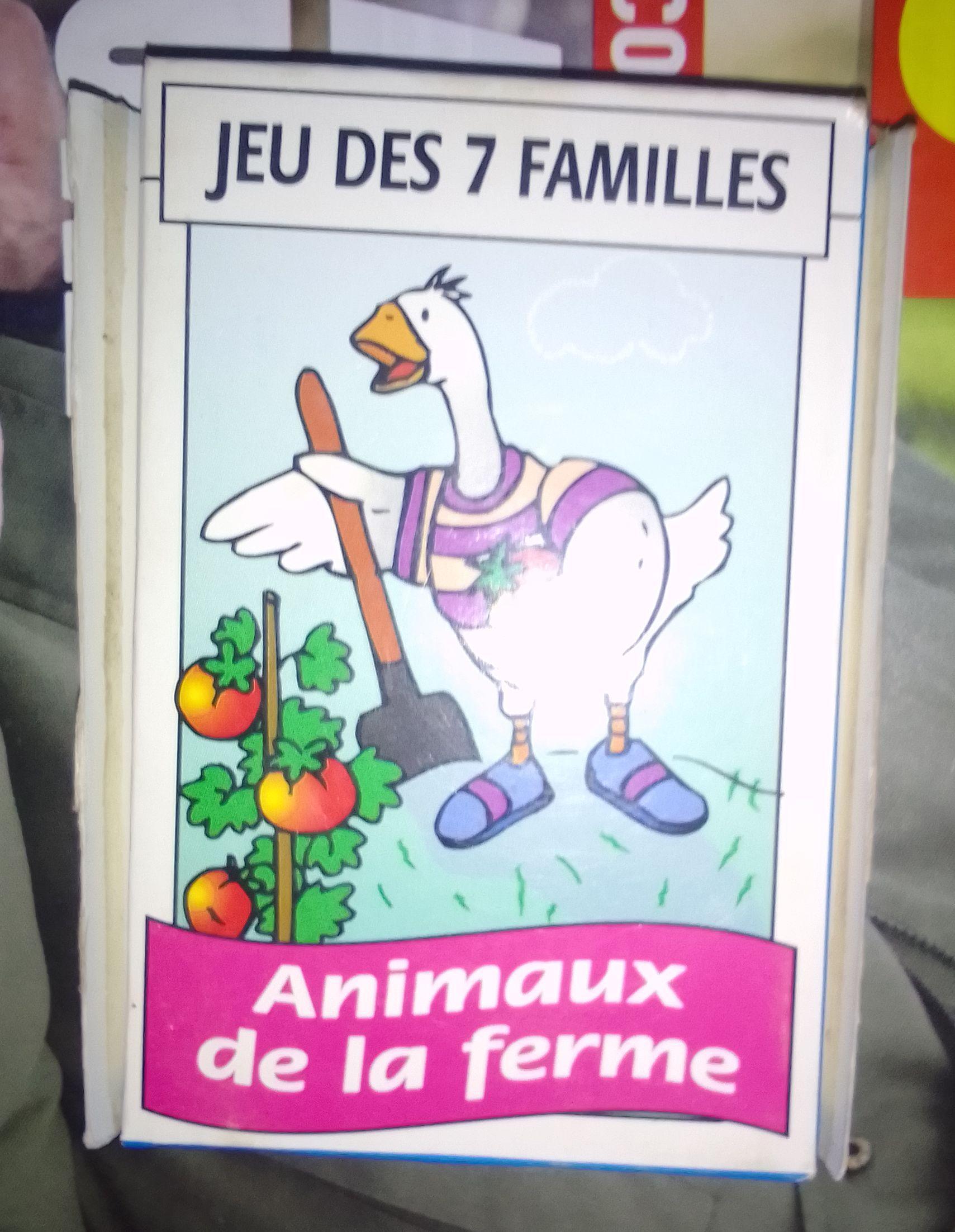 troc de troc jeu 7 familles complet boîte décollé bon etat ( disponible) image 0