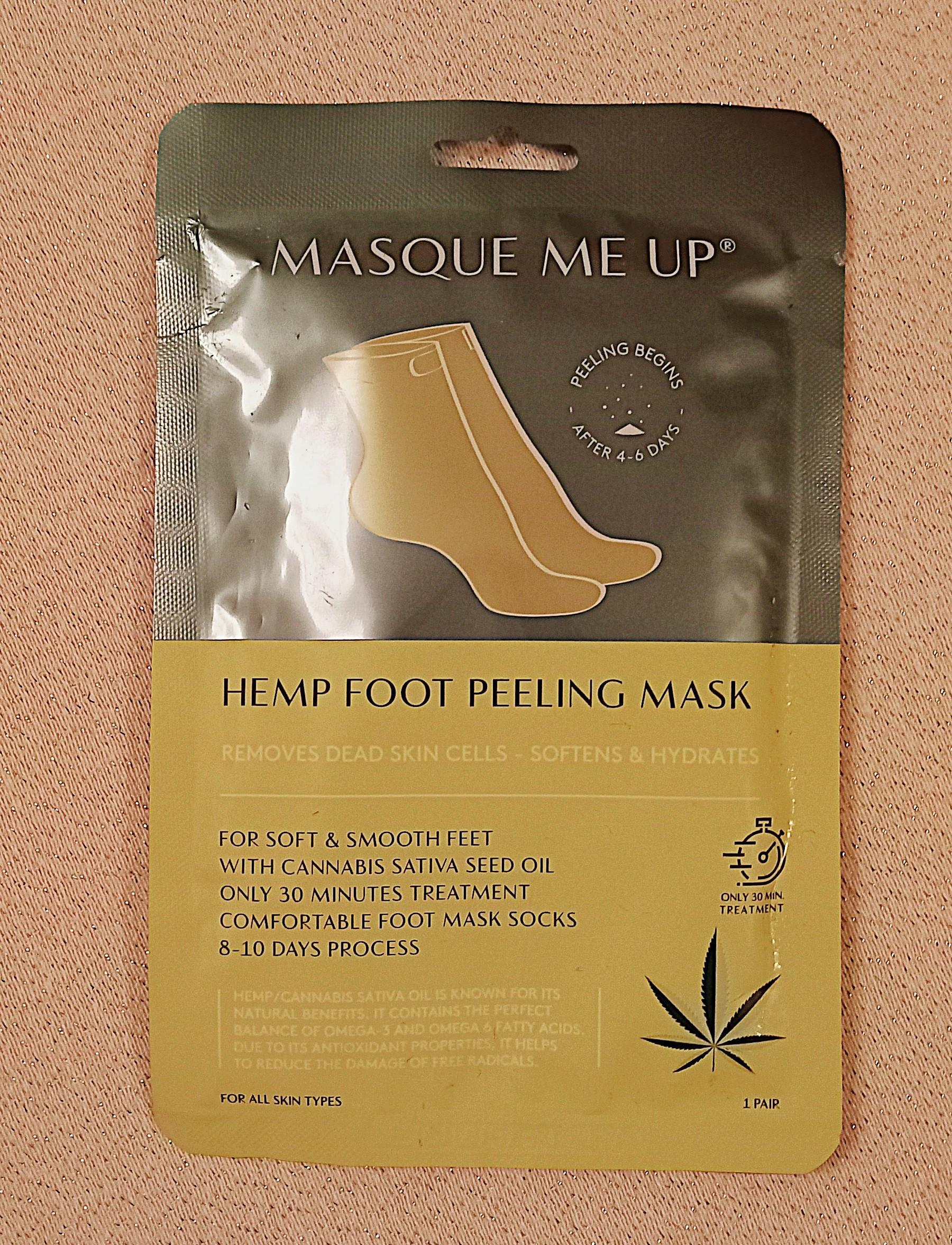 troc de troc masque exfoliant pieds au chanvre. image 0