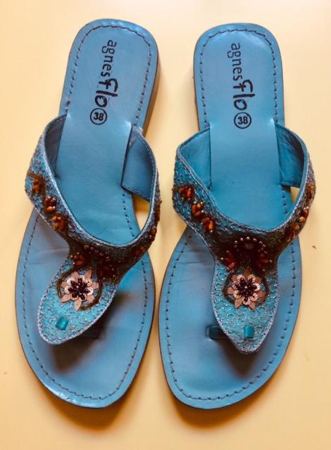 troc de troc sandales nu-pieds pointure 38 - très bon état image 0